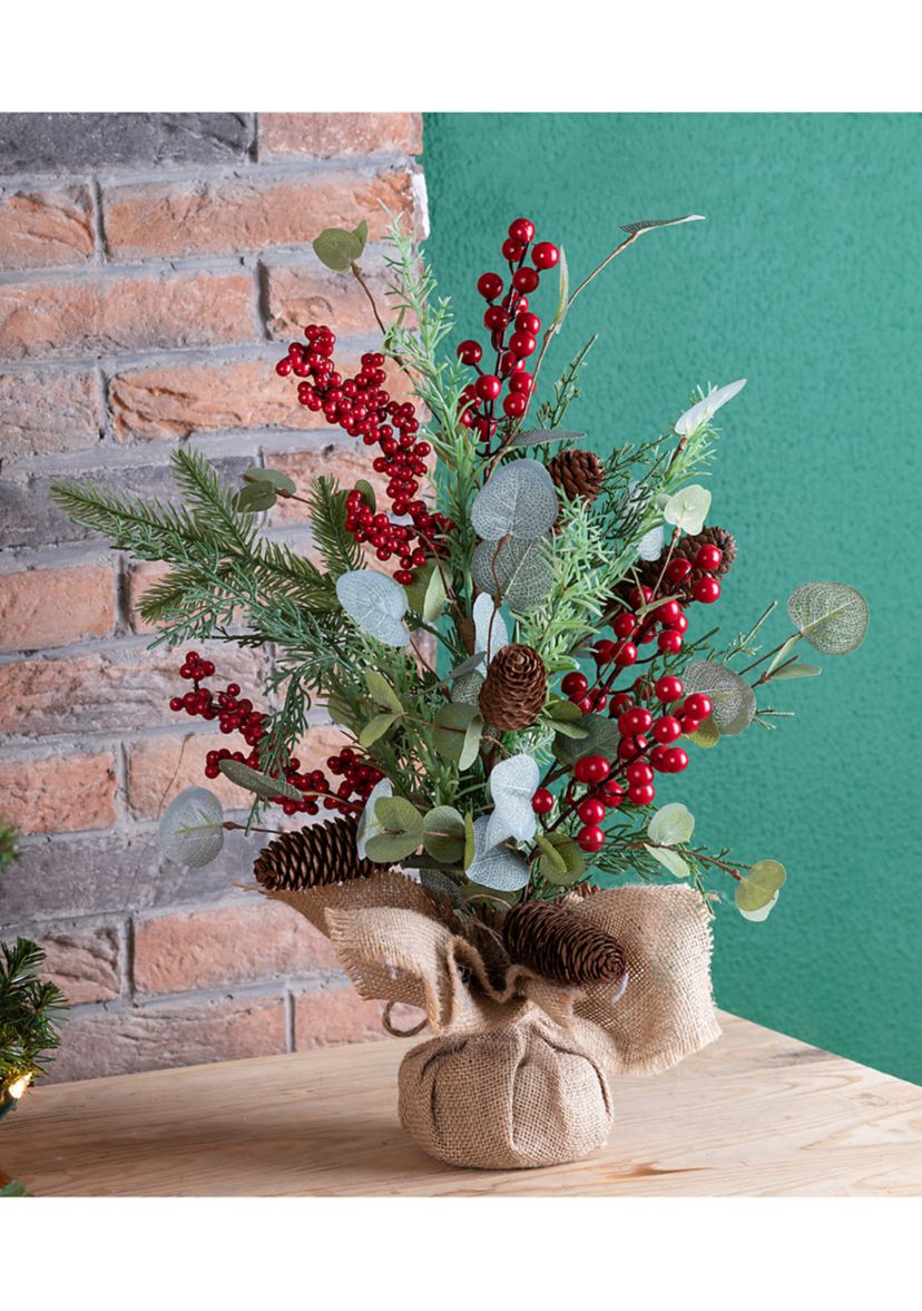 Christmas Floral Table Tree Décor