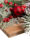 Christmas Metal Sign Floral/Centerpiece - Joy