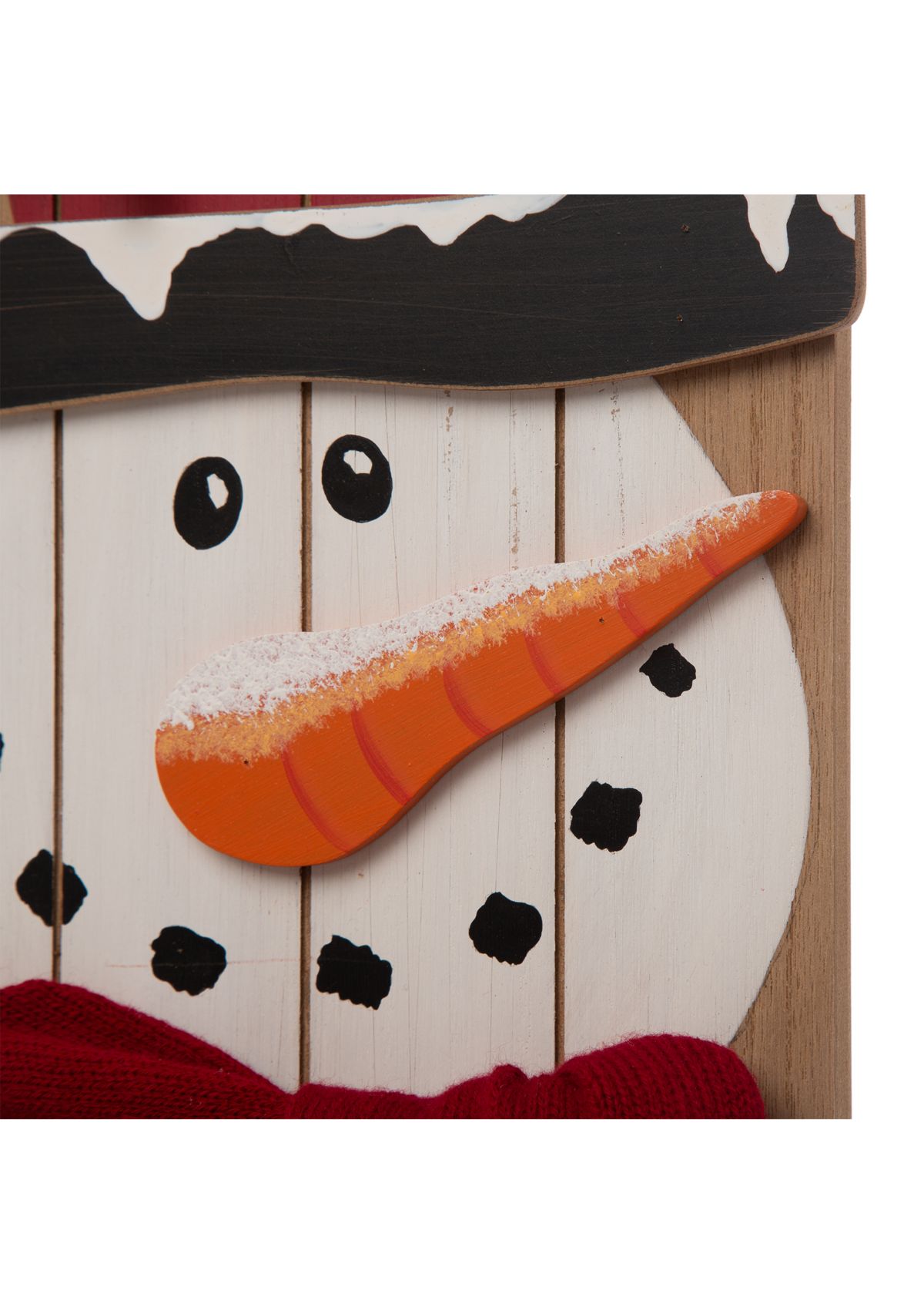 Wooden Christmas Snowman Porch Sign