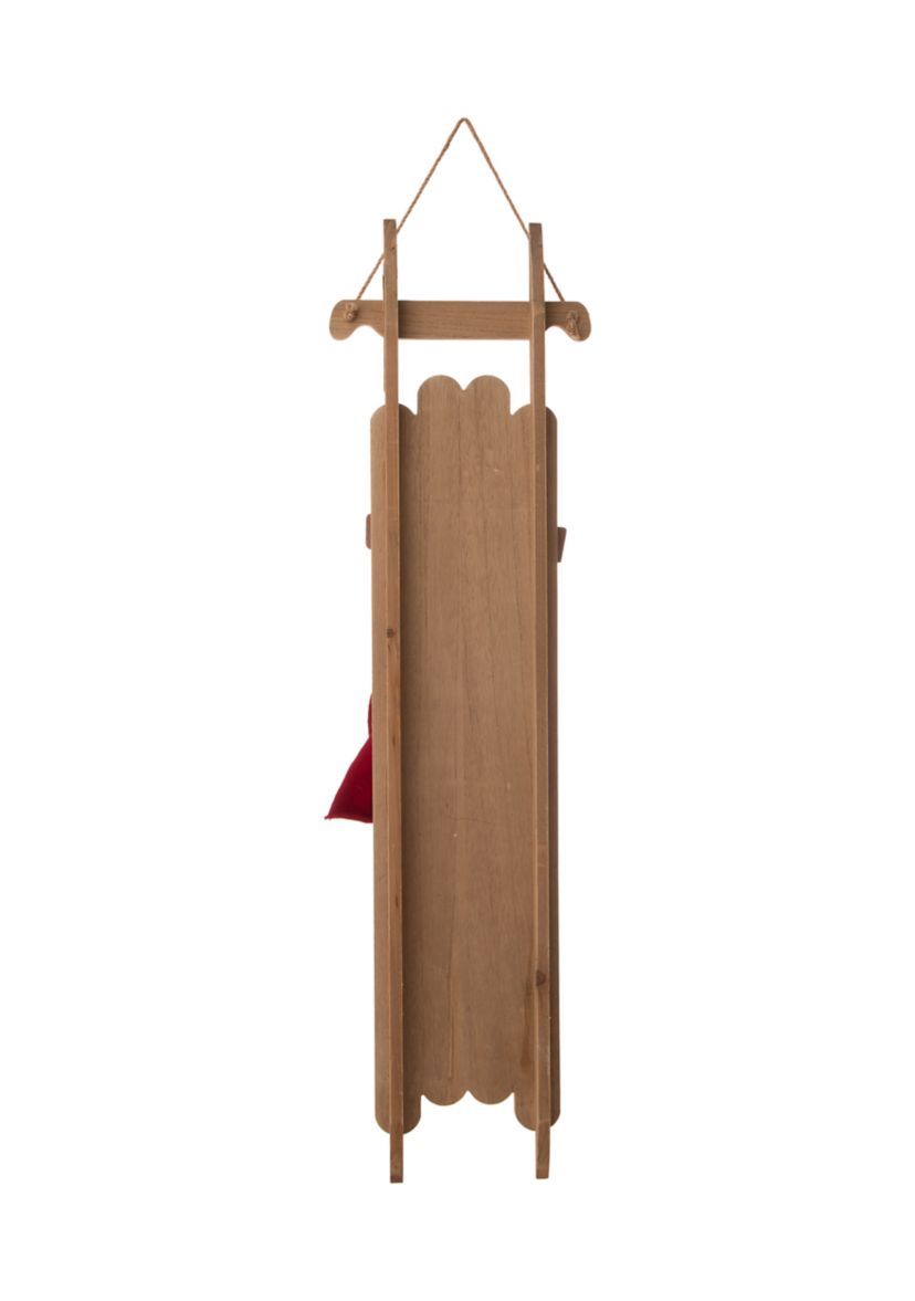 Wooden Christmas Snowman Porch Sign