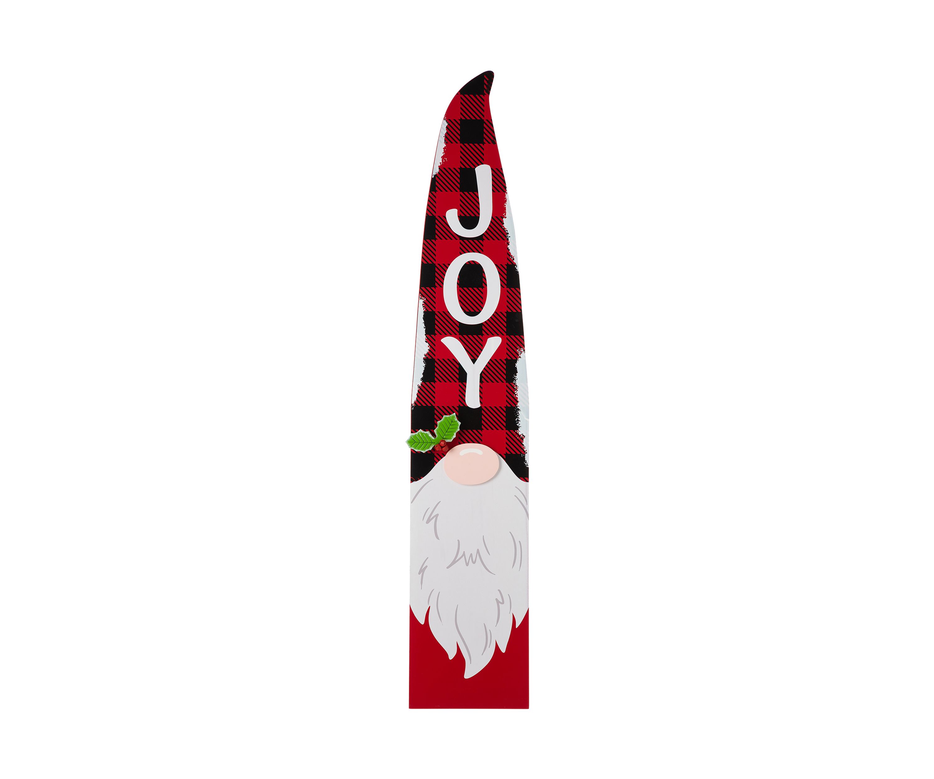 Wooden Christmas Gnome Porch Sign