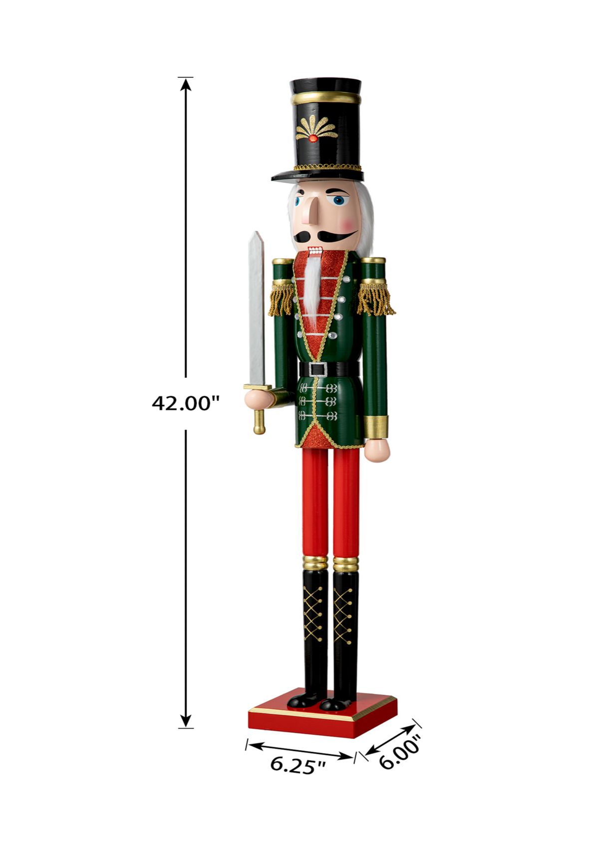 Wooden Christmas Soldier Nutcracker