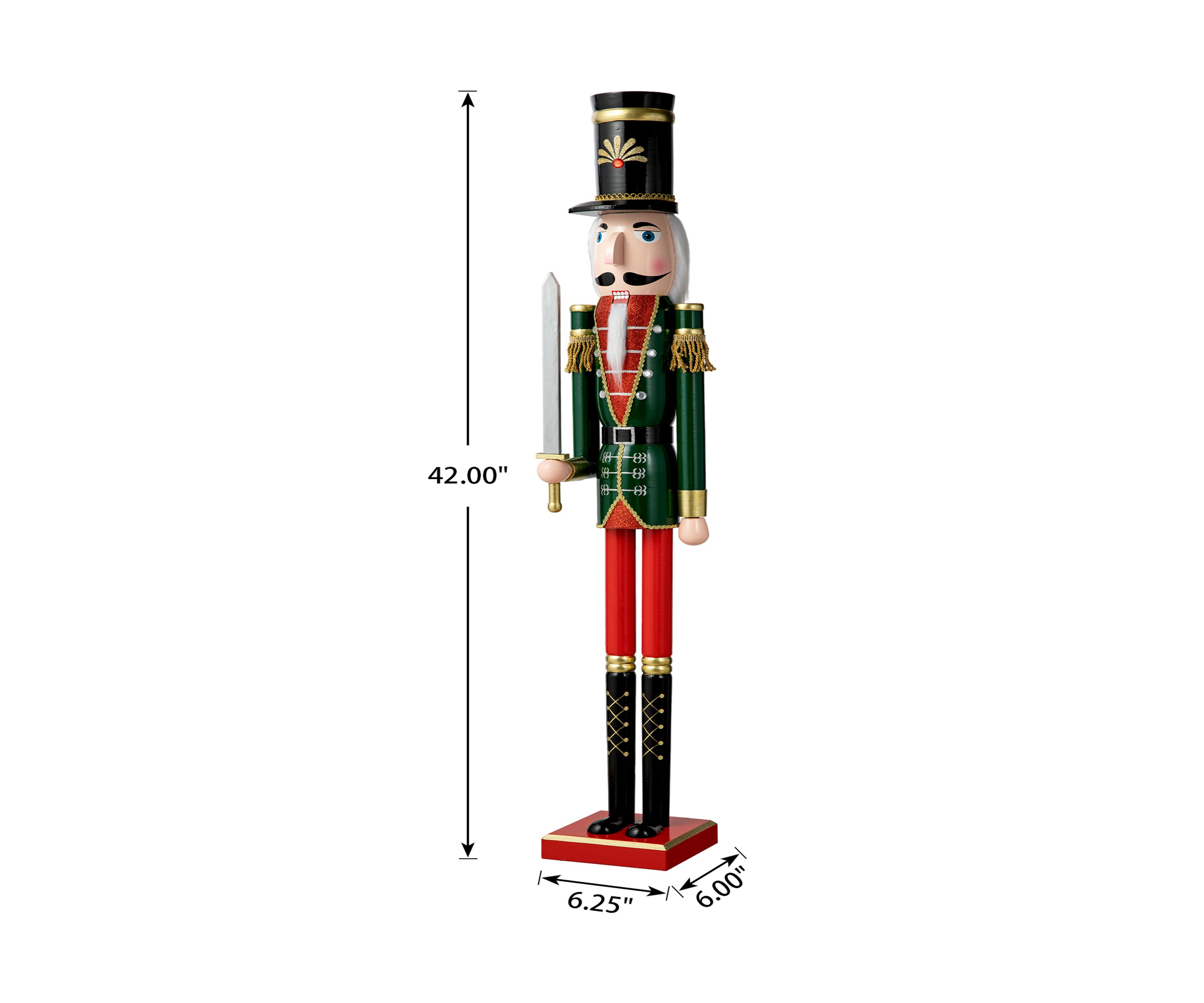 Wooden Christmas Soldier Nutcracker