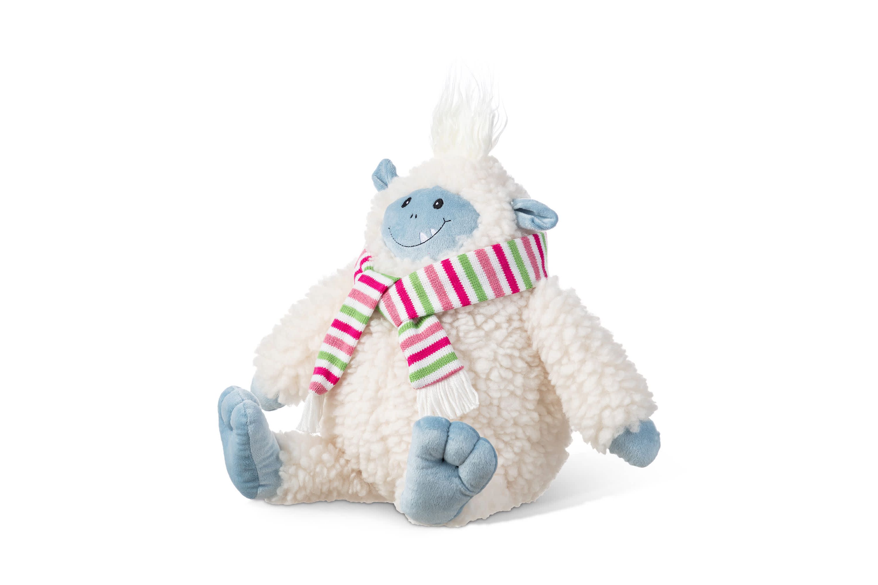 21.75"H Christmas Fabric Yeti Shelf Sitter