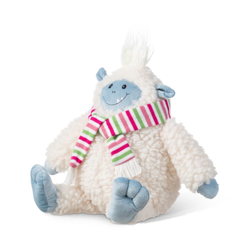 21.75"H Christmas Fabric Yeti Shelf Sitter