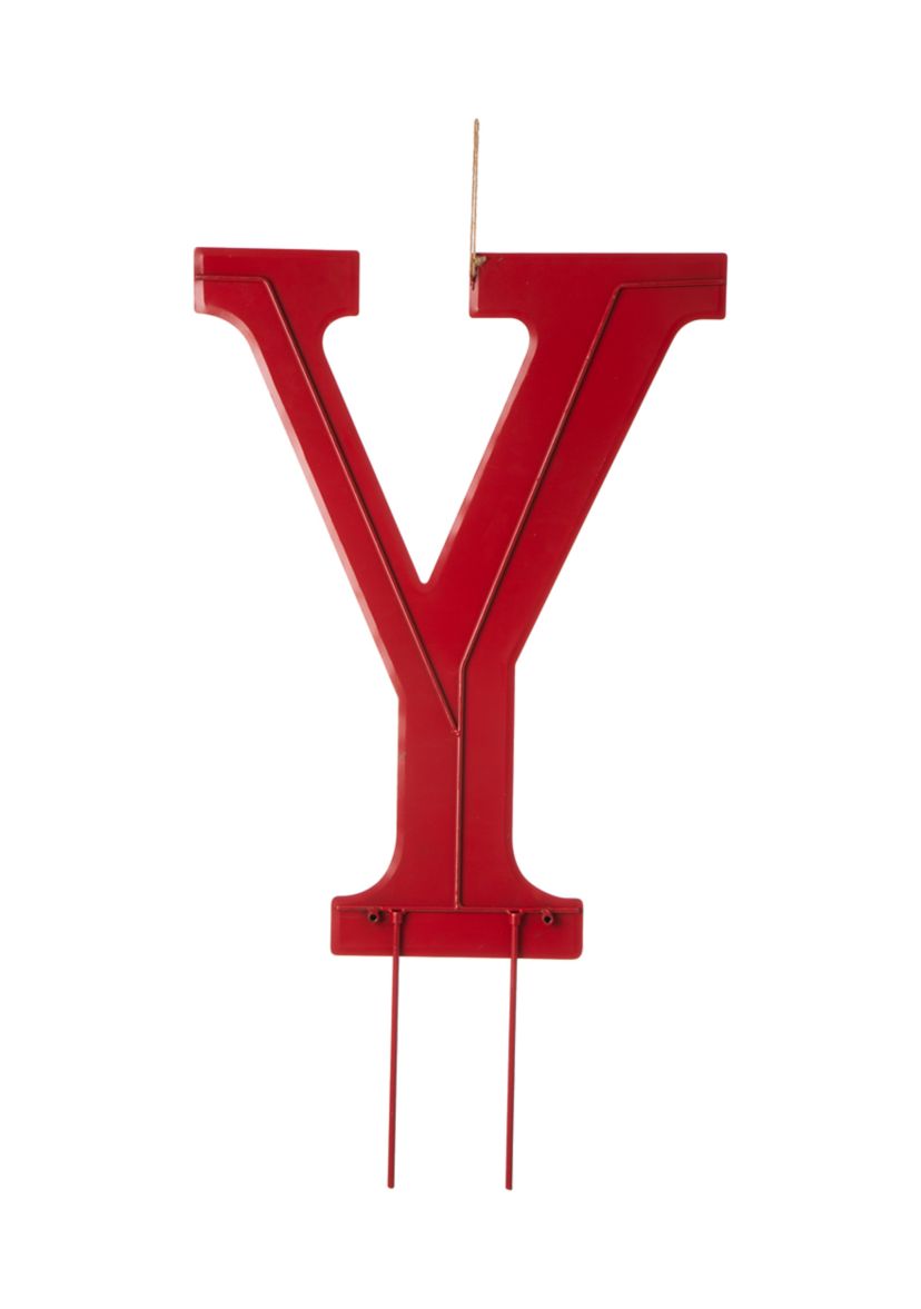 Metal JOY Angel Yard Stake or Standing Décor or Wall Décor