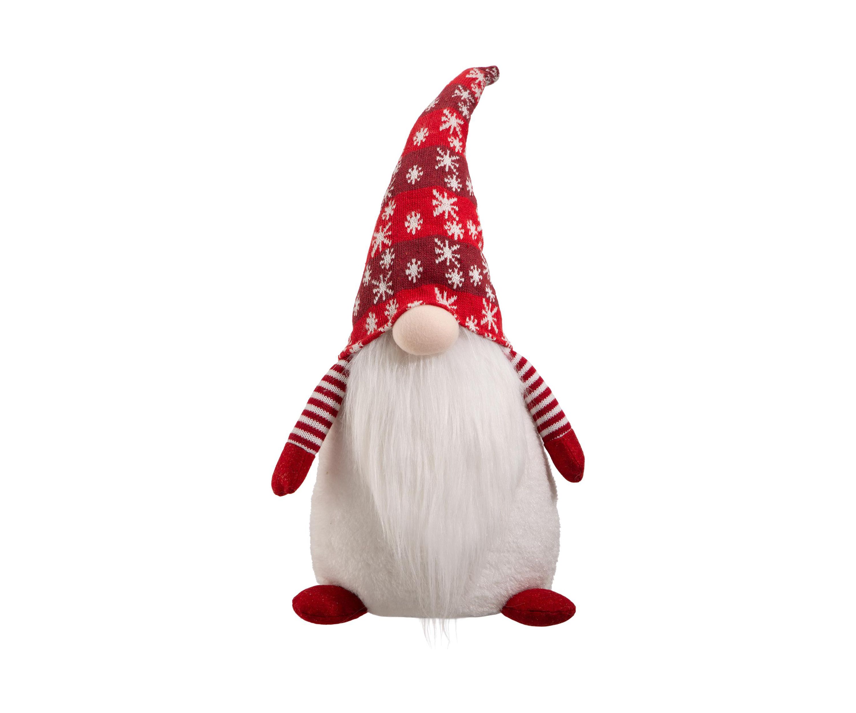 Fabric Christmas Gnome Standing Décor
