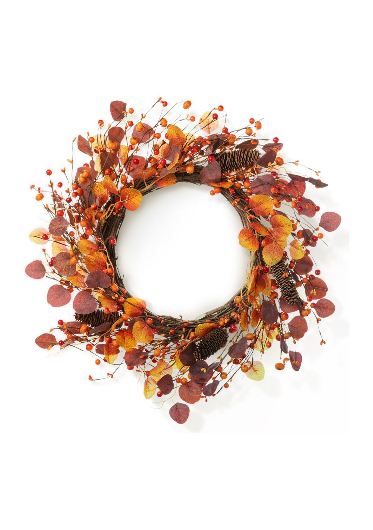Fall Eucalyptus Berry Wreath