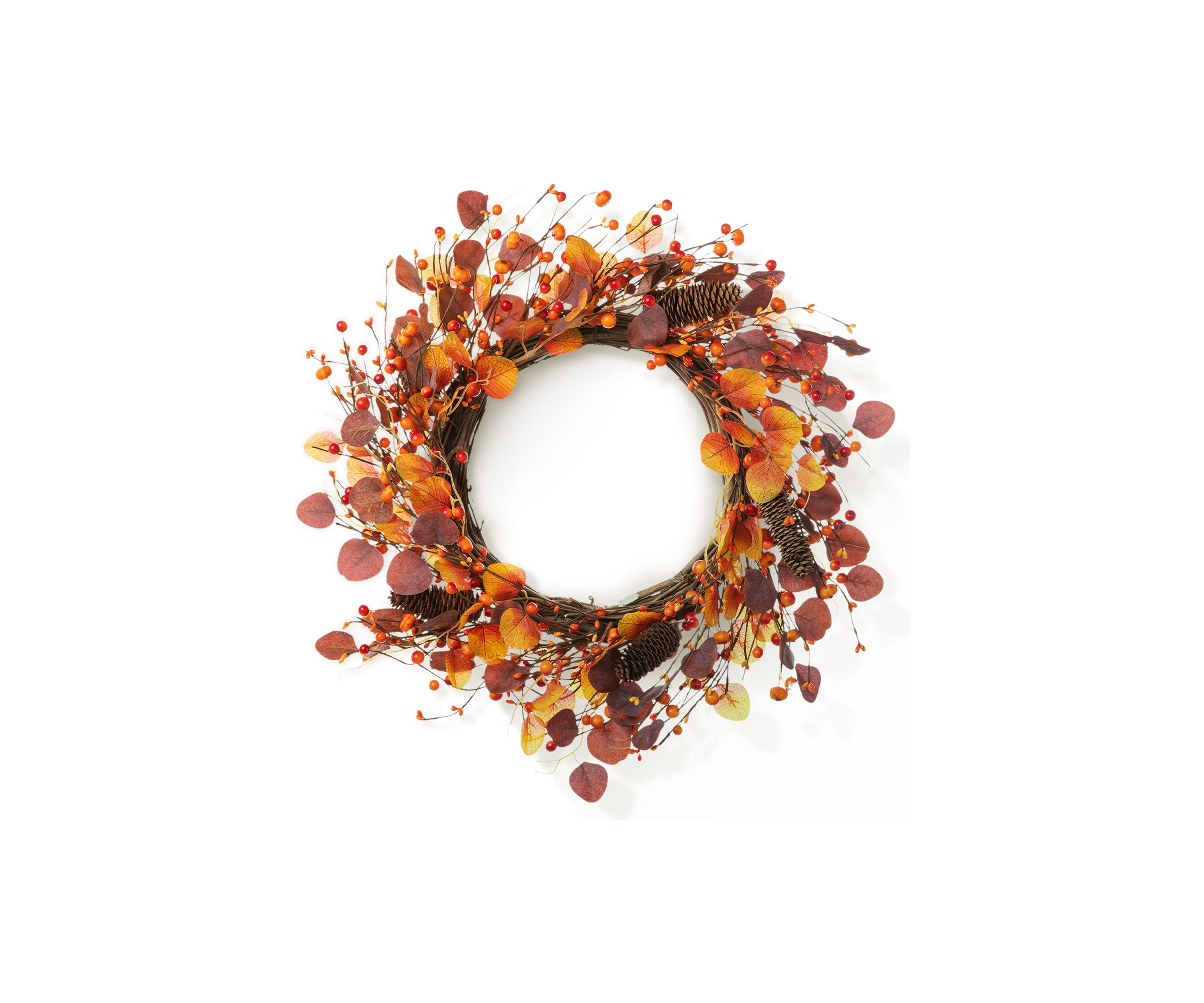 Fall Eucalyptus Berry Wreath