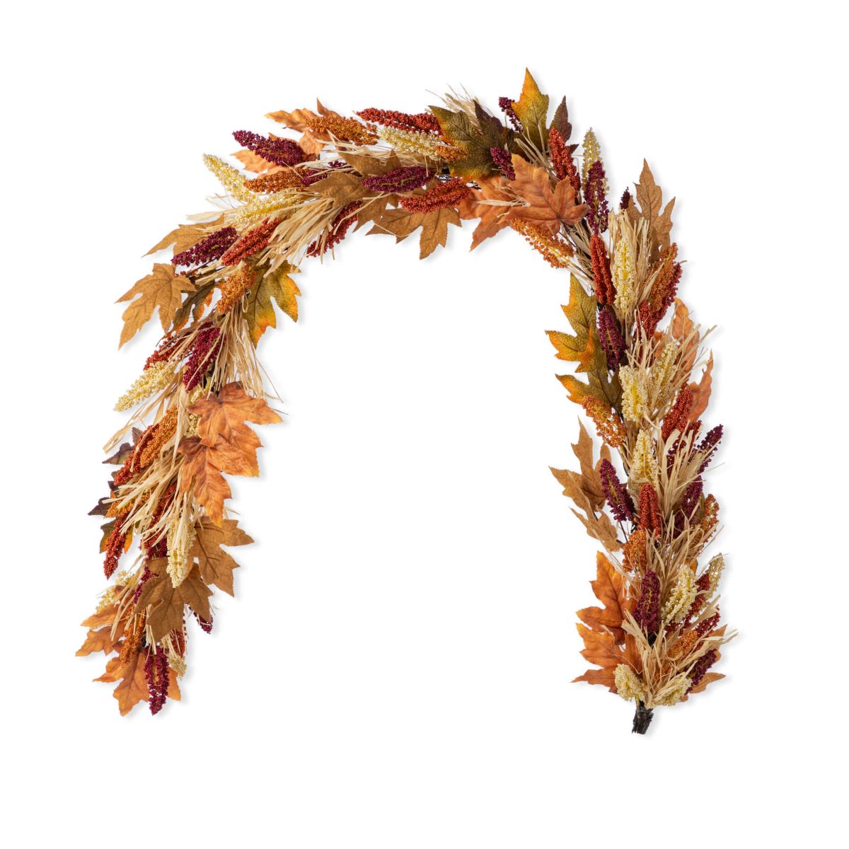 72"L Fall Multi-Colored Sorghum Garland