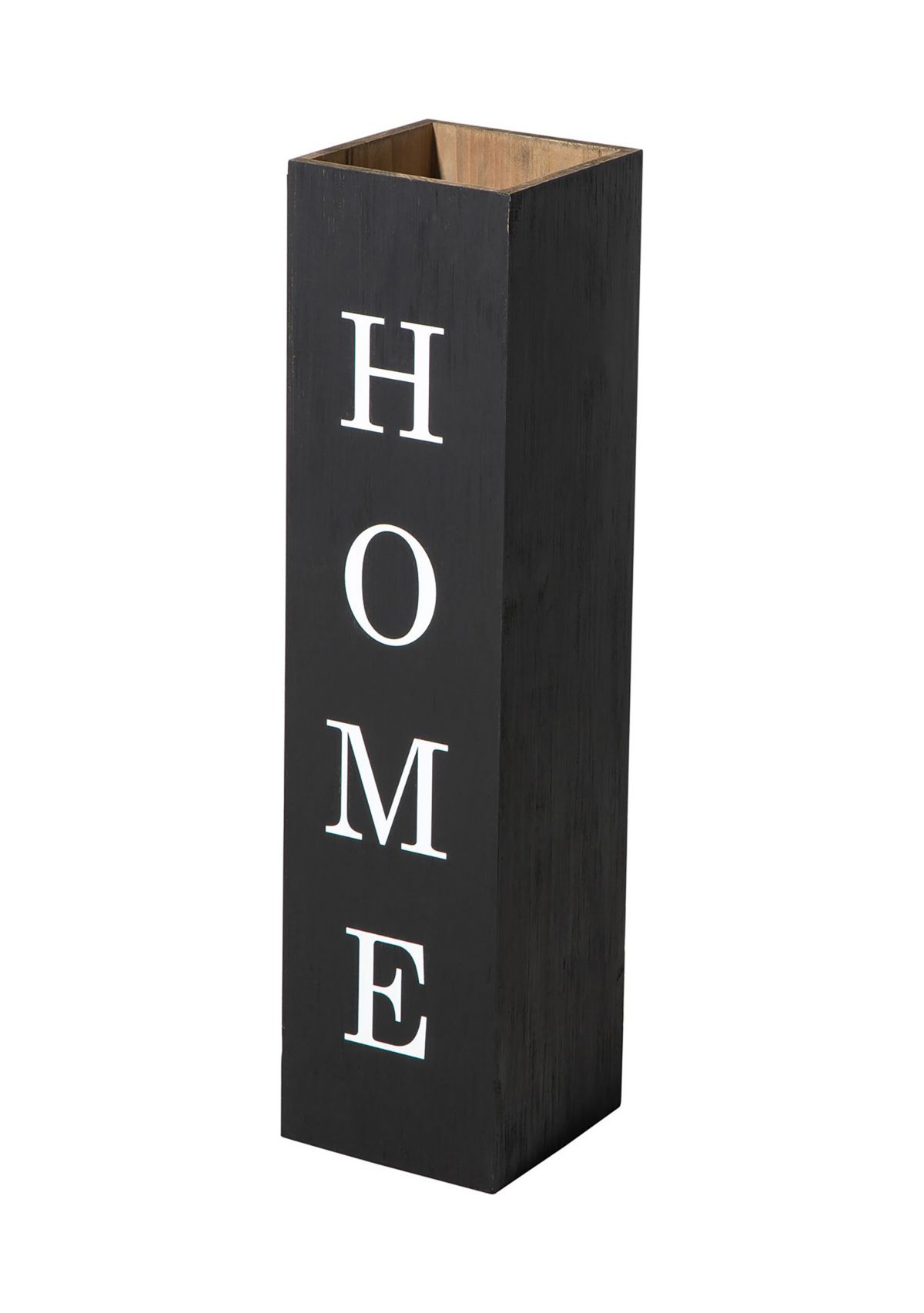 Double Sided Solid Wood Boxed "WELCOME HOME" Porch Sign