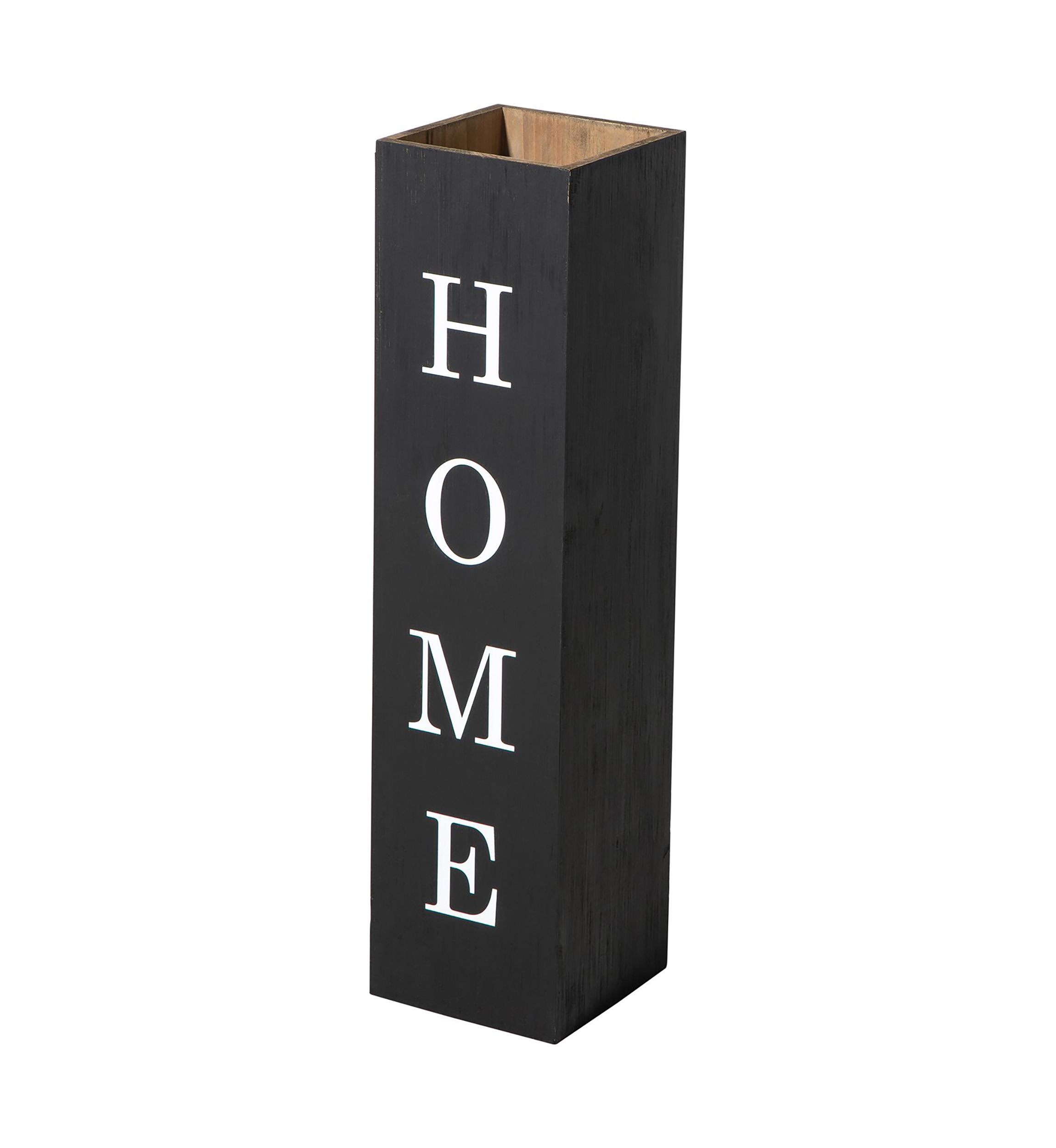Double Sided Solid Wood Boxed "WELCOME HOME" Porch Sign