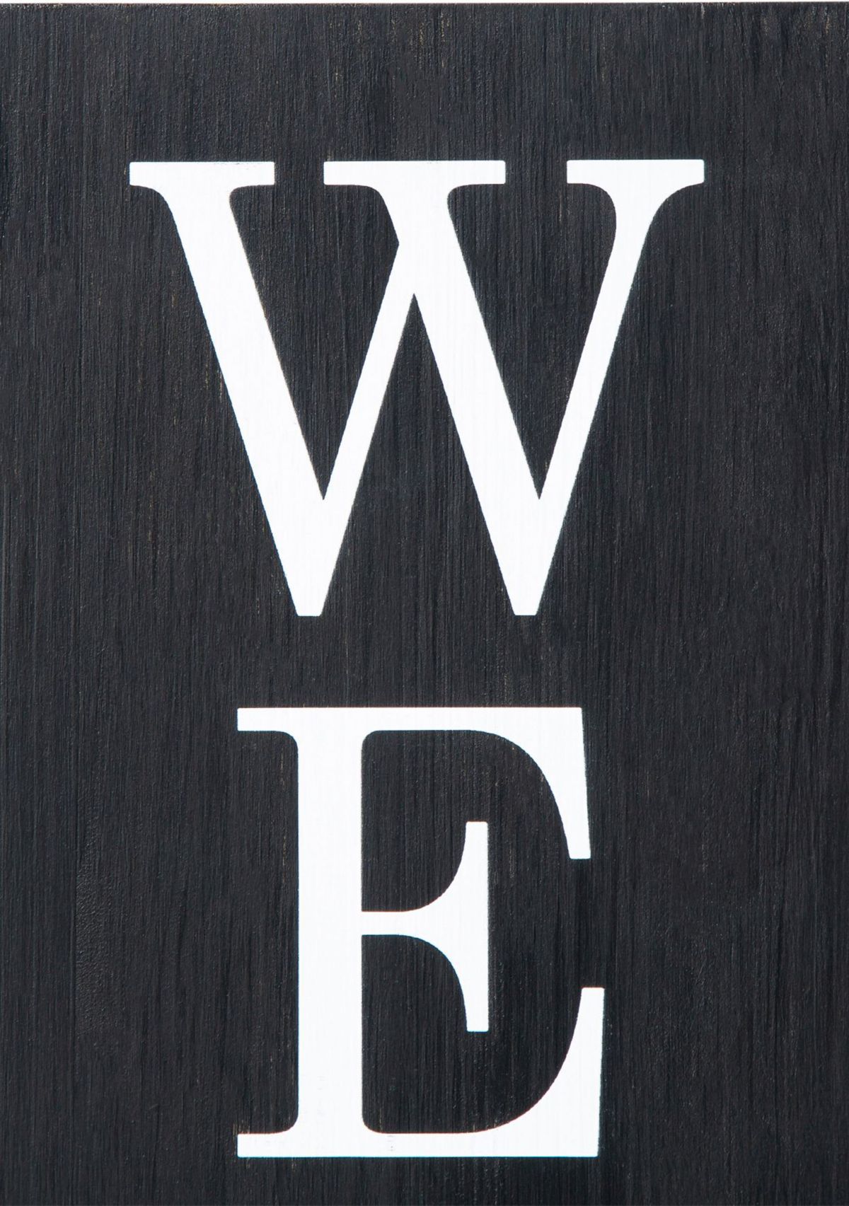 Double Sided Solid Wood Boxed "WELCOME HOME" Porch Sign
