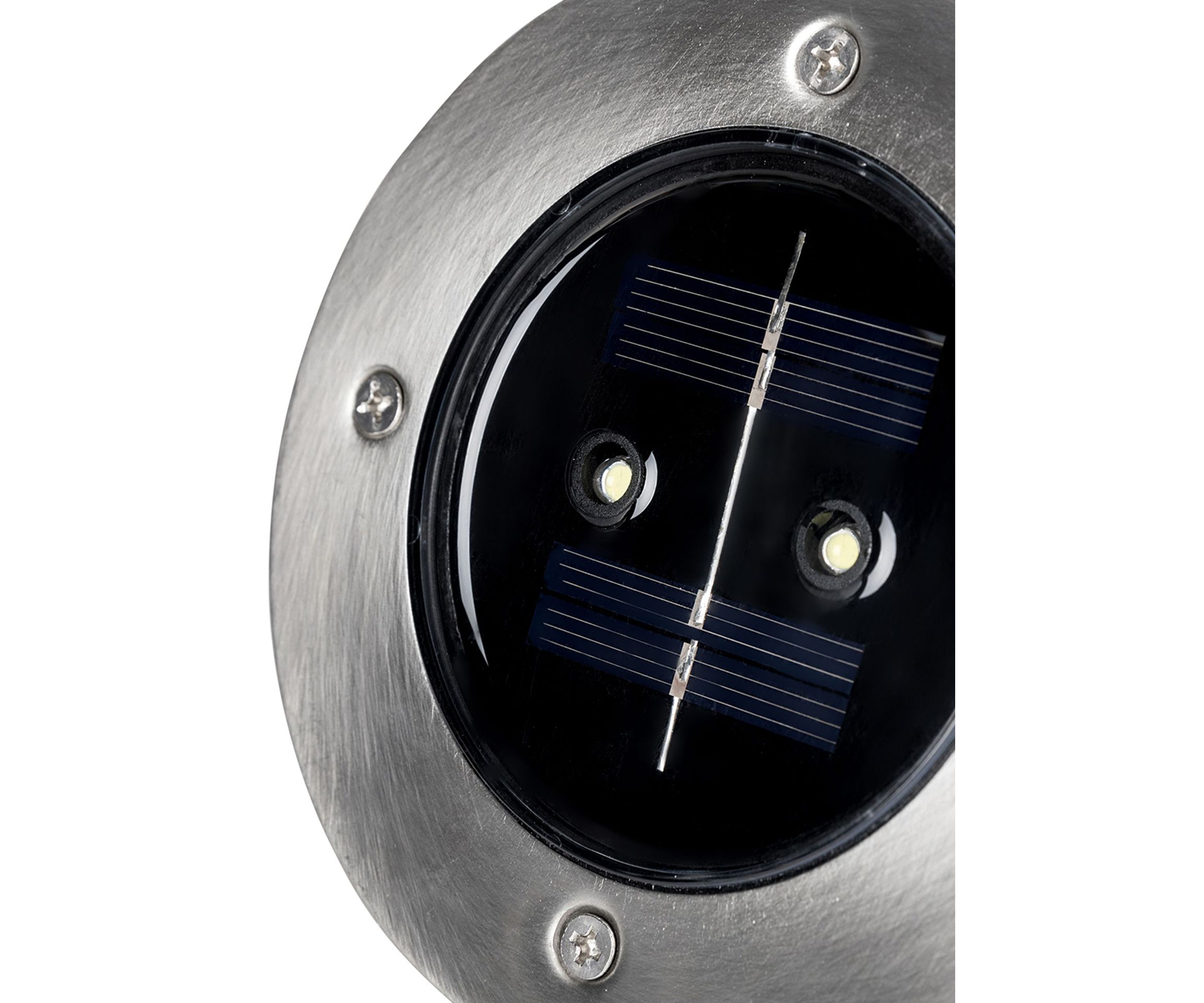 Set of 6 Solar  Powered LED Pathway Ground Light