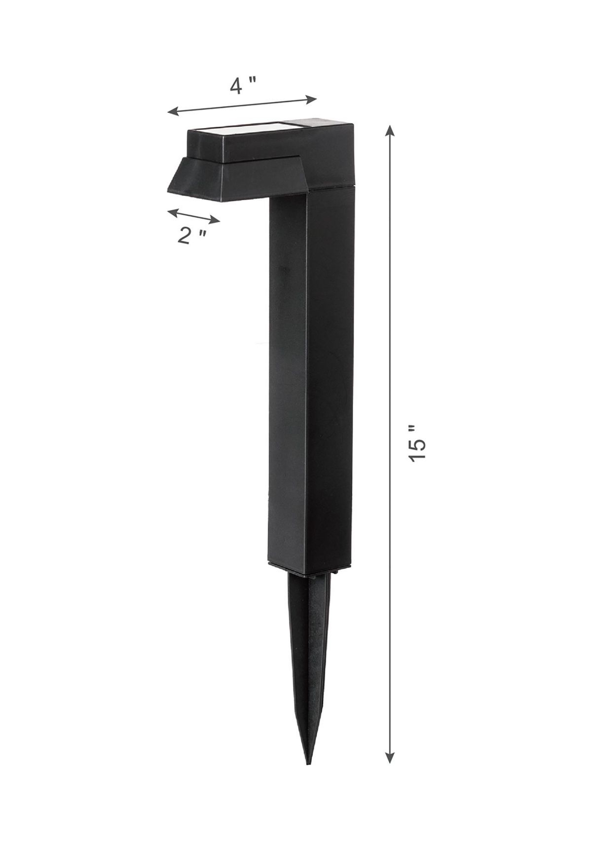 Set of 6 Solar  Powered SMD LED Pathway Ground Light