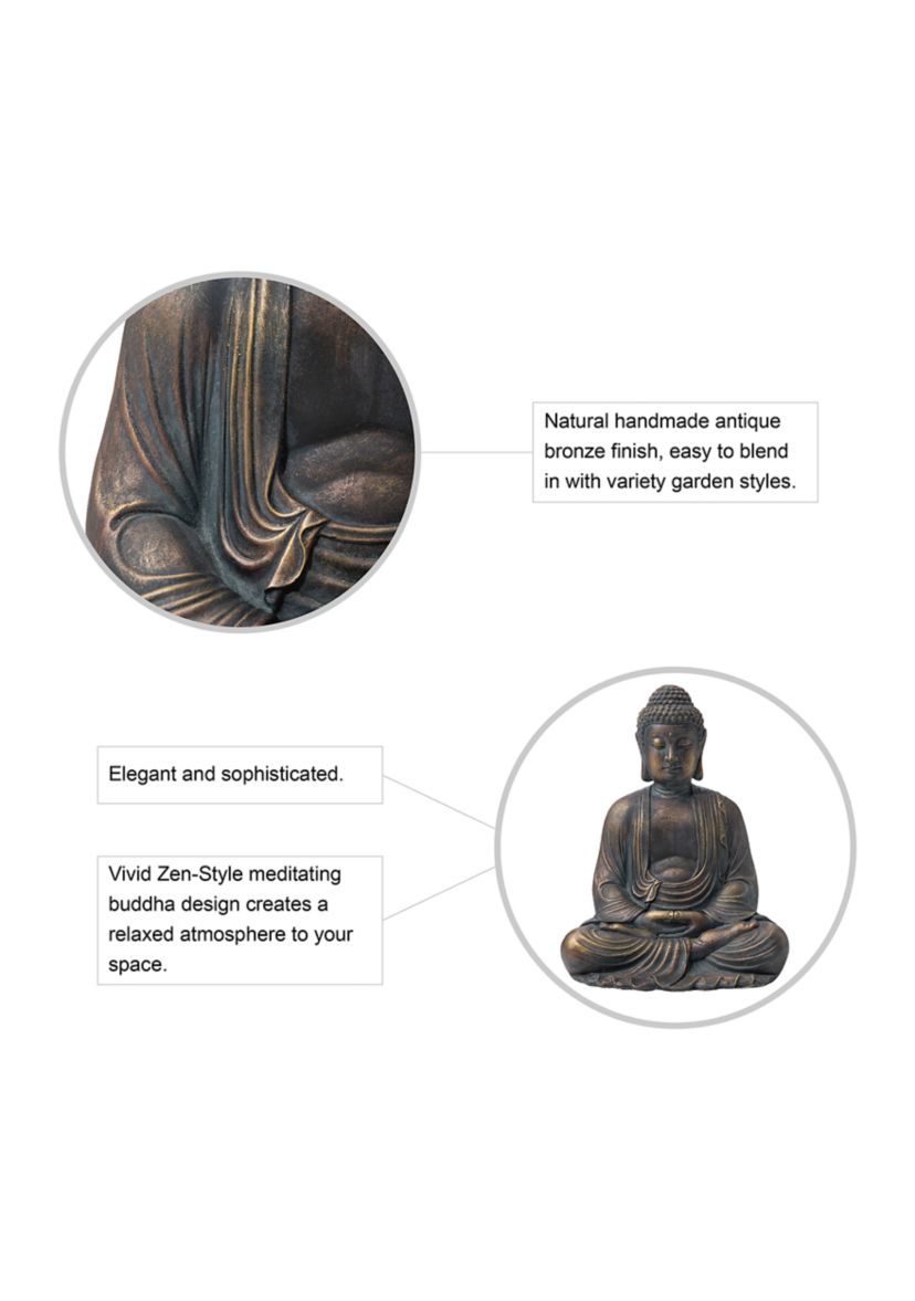 Meditating Buddha Statue