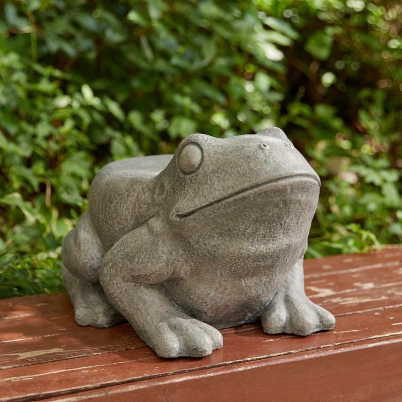 15.25"L MGO Snail Garden Statue or Planter Stand