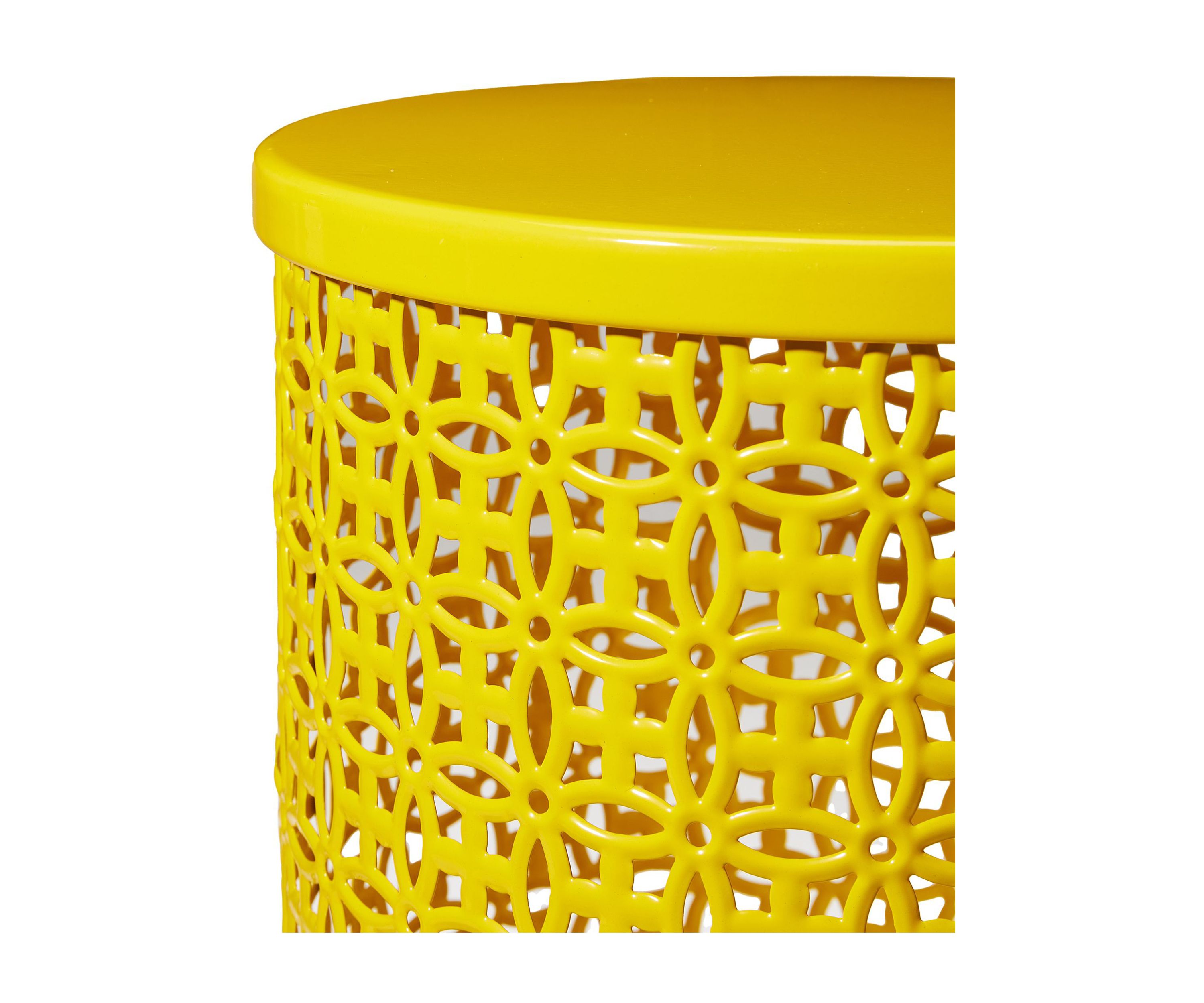 Set of 2 Multi-functional Metal Garden Stool