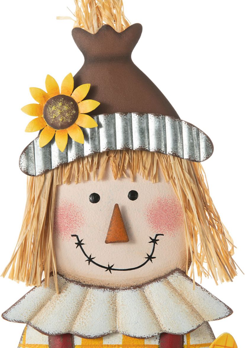Metal Scarecrow Yard Stake/Standing/Hanging Sign