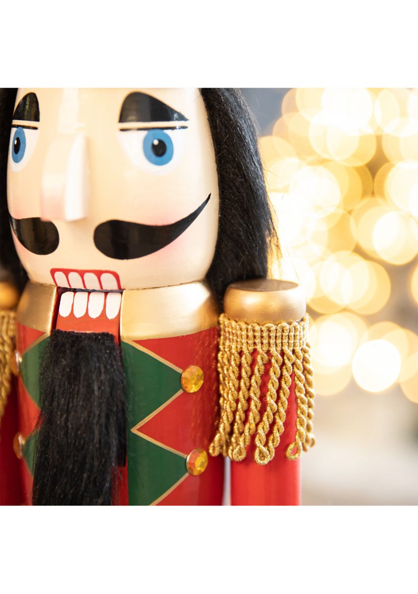 24-inchH Wooden Christmas King Nutcracker
