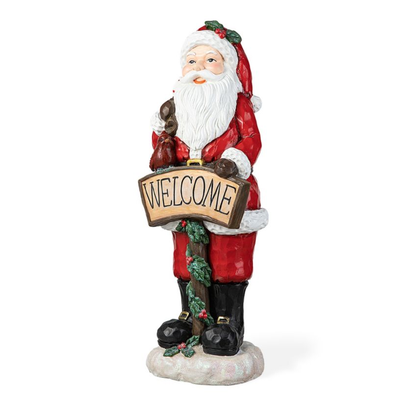28H MGO Christmas  Santa Porch Decor