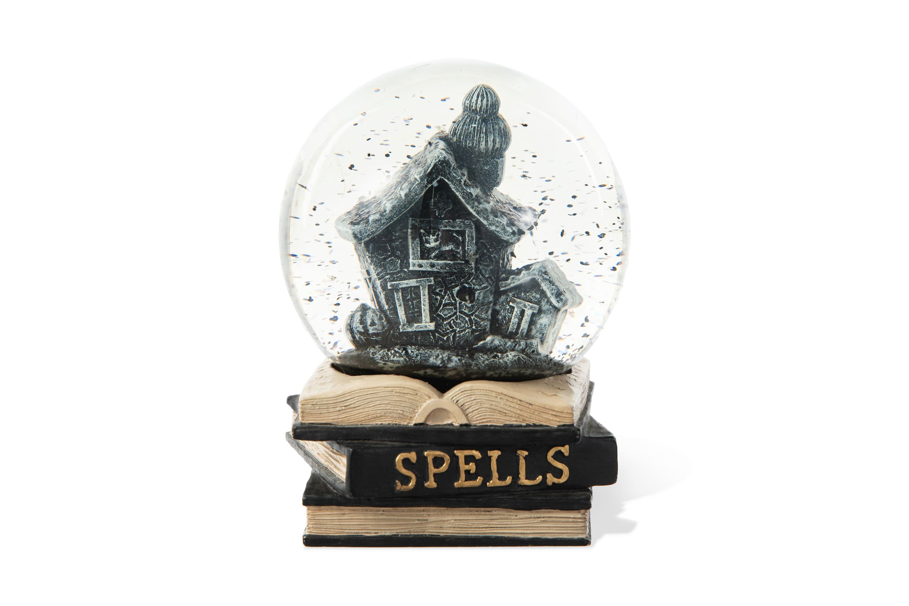 100MM Halloween Polyresin Haunted House Water Globe