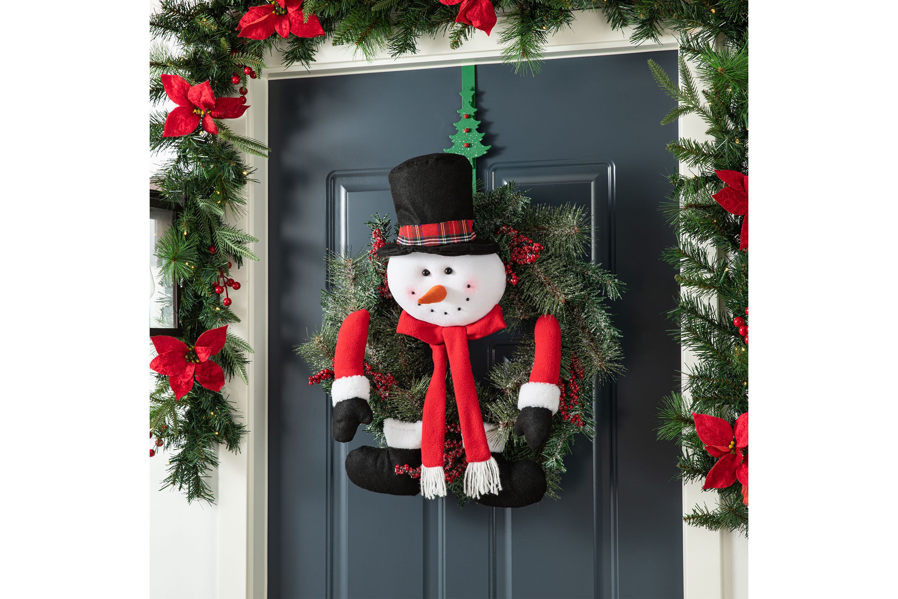 20“H Christmas Fabric Snowman Ornament