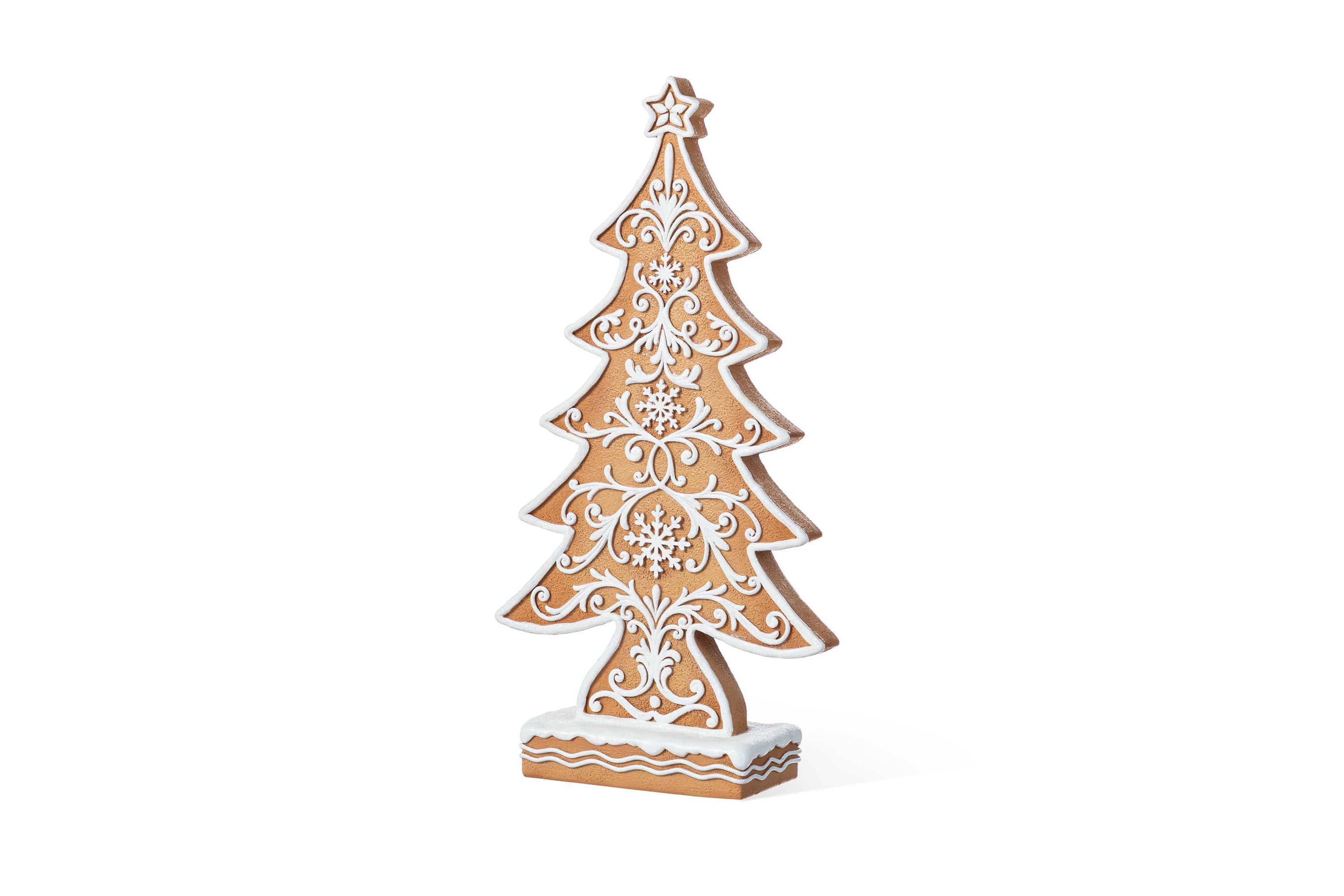 14.5"H Resin Christmas Tree Table Decor