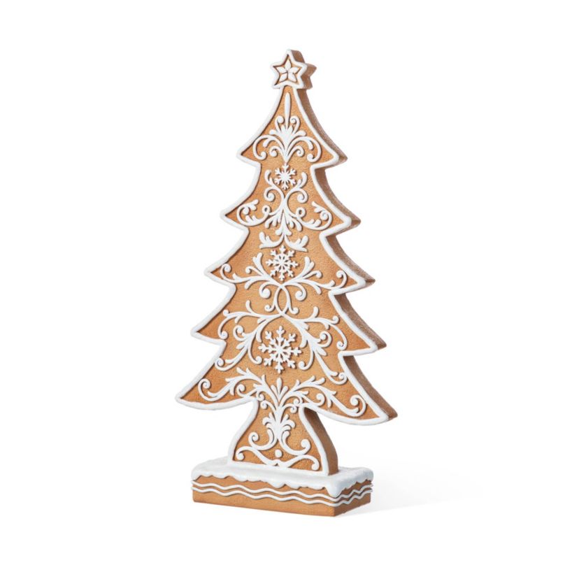 14.5"H Resin Christmas Tree Table Decor