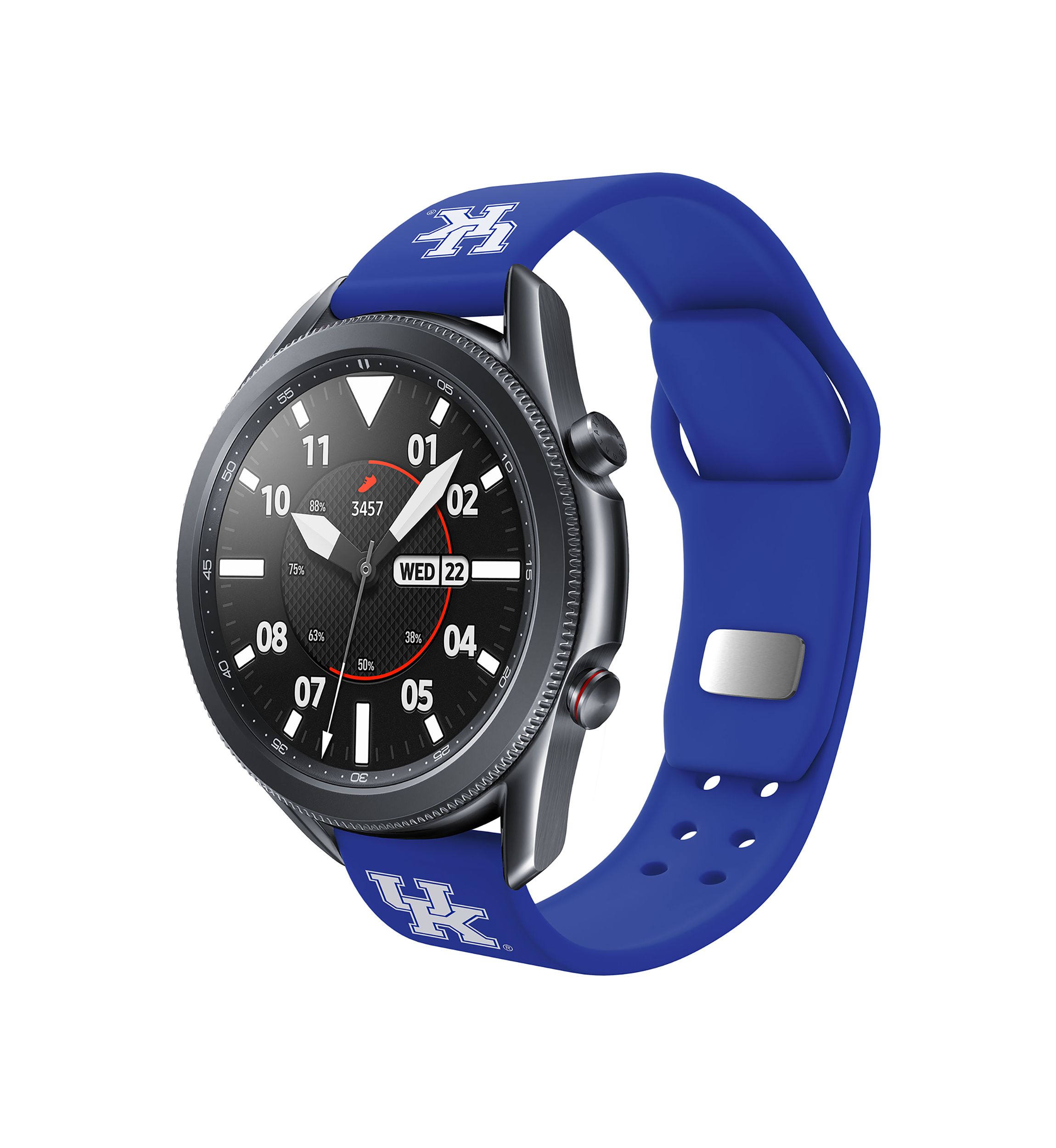 NCAA Kentucky Wildcats 20 Millimeter Silicone Band Compatible with Samsung Watch