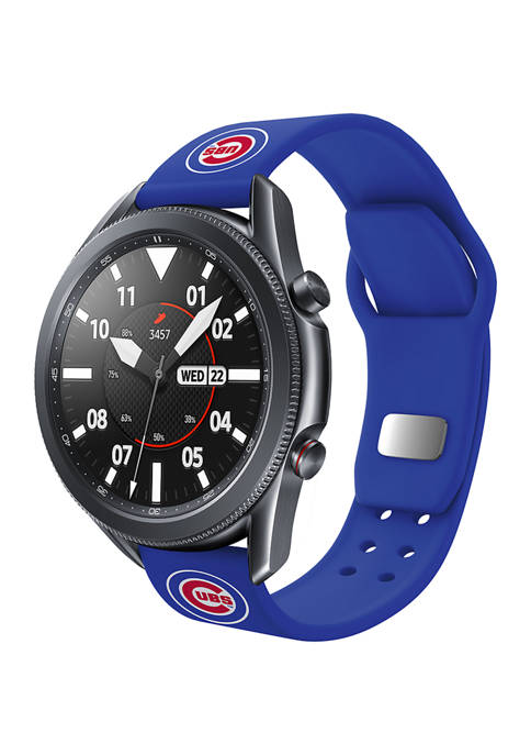 MLB Chicago Cubs Silicone Band Compatible with Samsung Watch