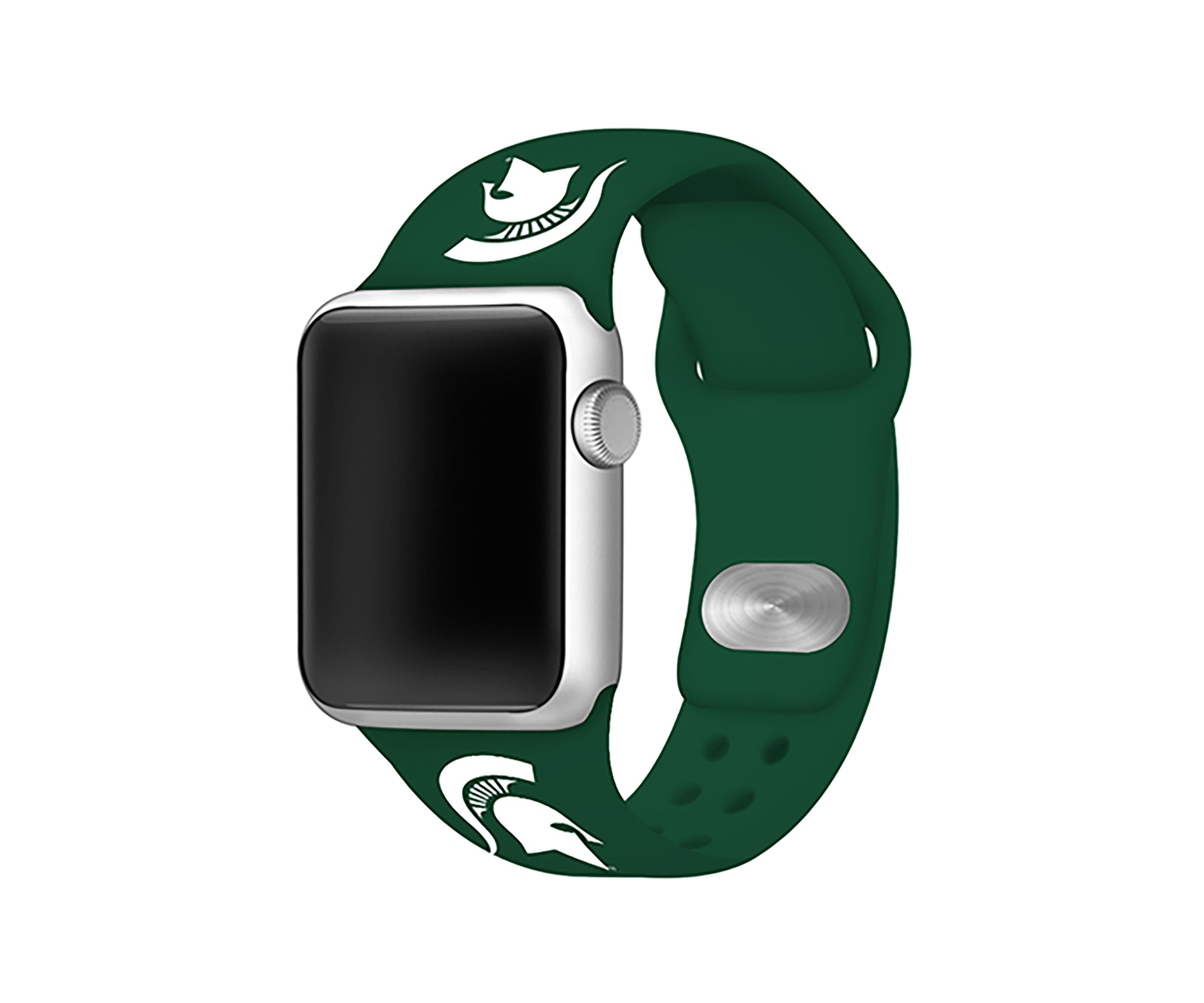 NCAA Michigan State Spartans Silicone Apple Watch Band 38mm