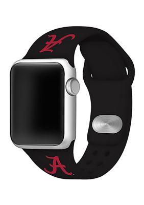 Affinity Bands Ncaa Alabama Crimson Tide Silicone Apple Watch Band 38 Millimeter Belk