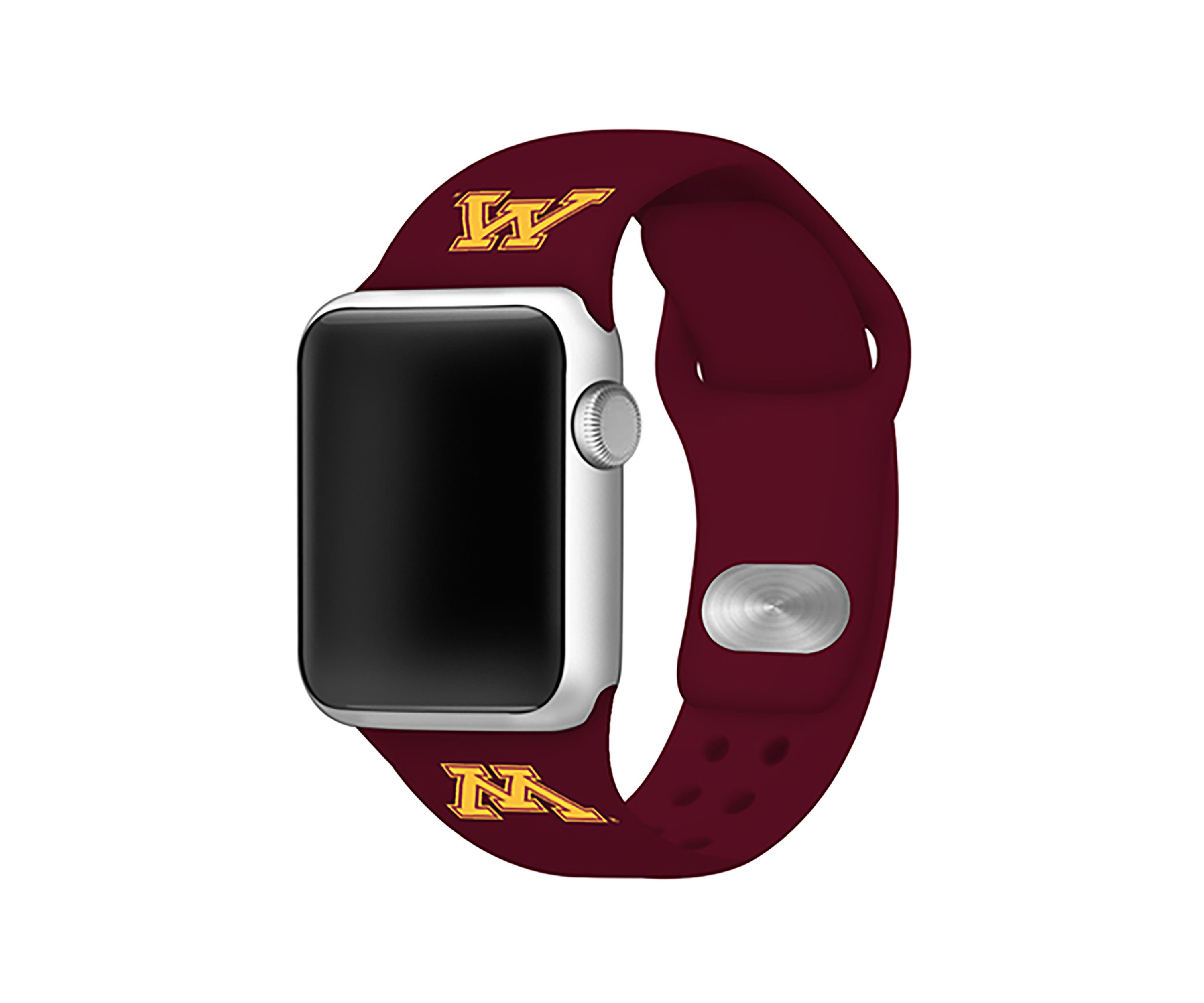 NCAA Minnesota Golden Gophers Silicone Apple Watch Band 38 Millimeter