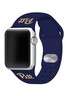 Affinity Bands Ncaa Pittsburgh Panthers Silicone Apple Watch Band 38 Millimeter