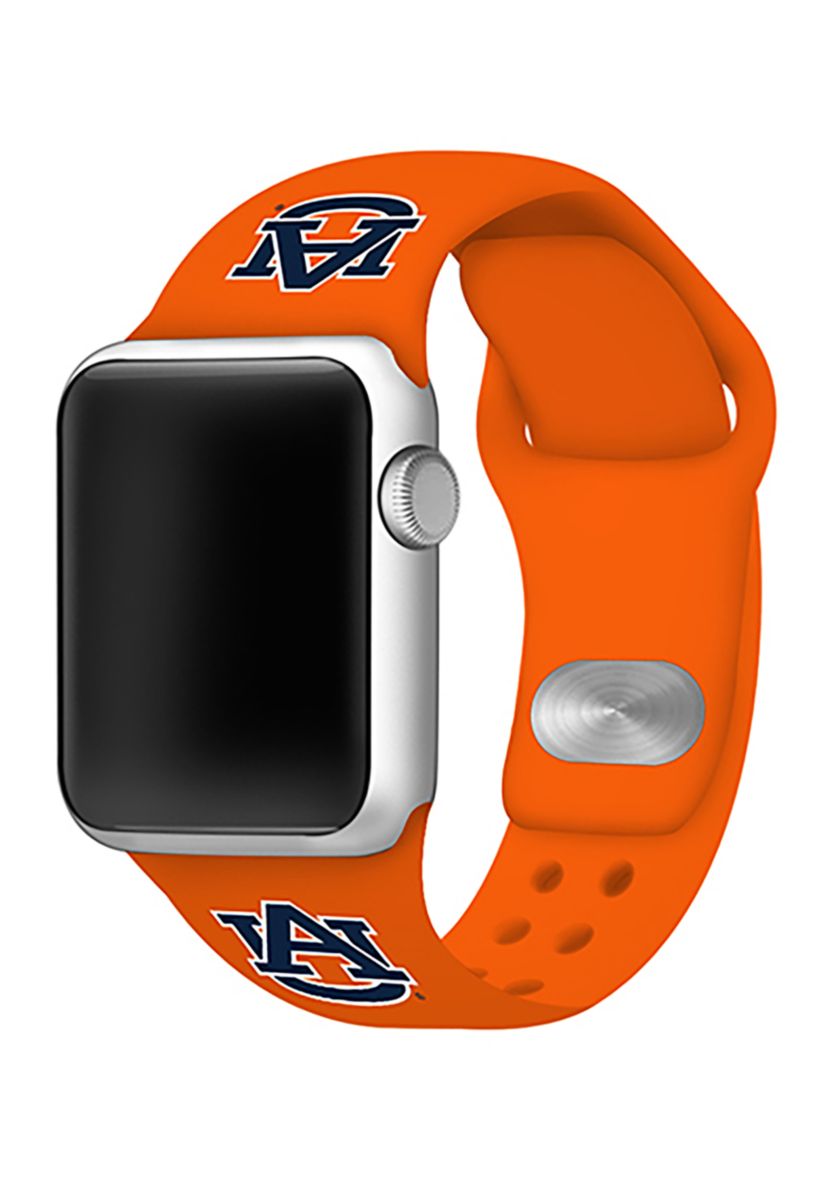 NCAA Auburn Tigers Silicone Apple Watch Band 38 Millimeter 