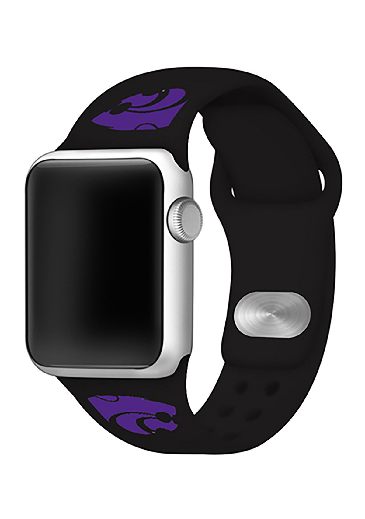 NCAA Kansas State Wildcats Silicone 38 Millimeter Apple Watch Band 