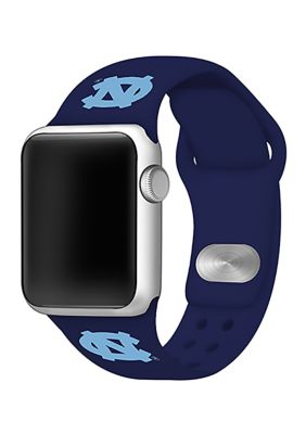 Affinity Bands NCAA North Carolina Tar Heels Silicone 38 Millimeter Apple Watch Band