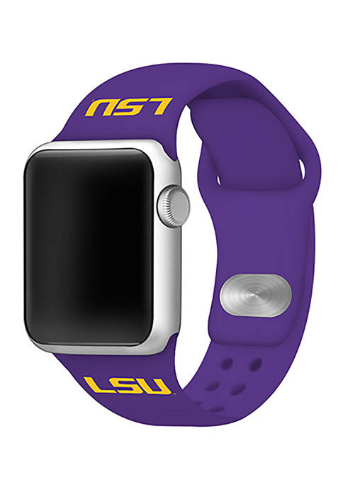 Affinity Bands NCAA LSU Tigers 42 Millimeter Silicone