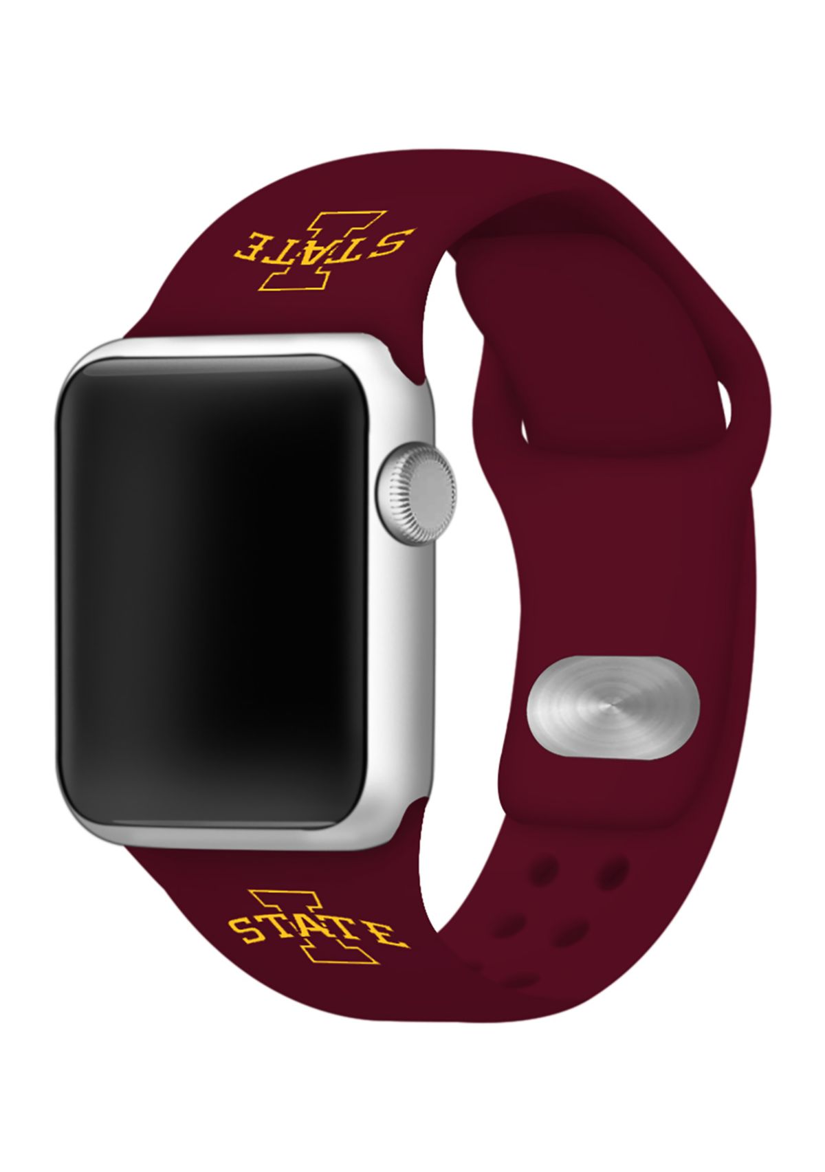 NCAA Iowa State Cyclones Silicone Apple Watch Band