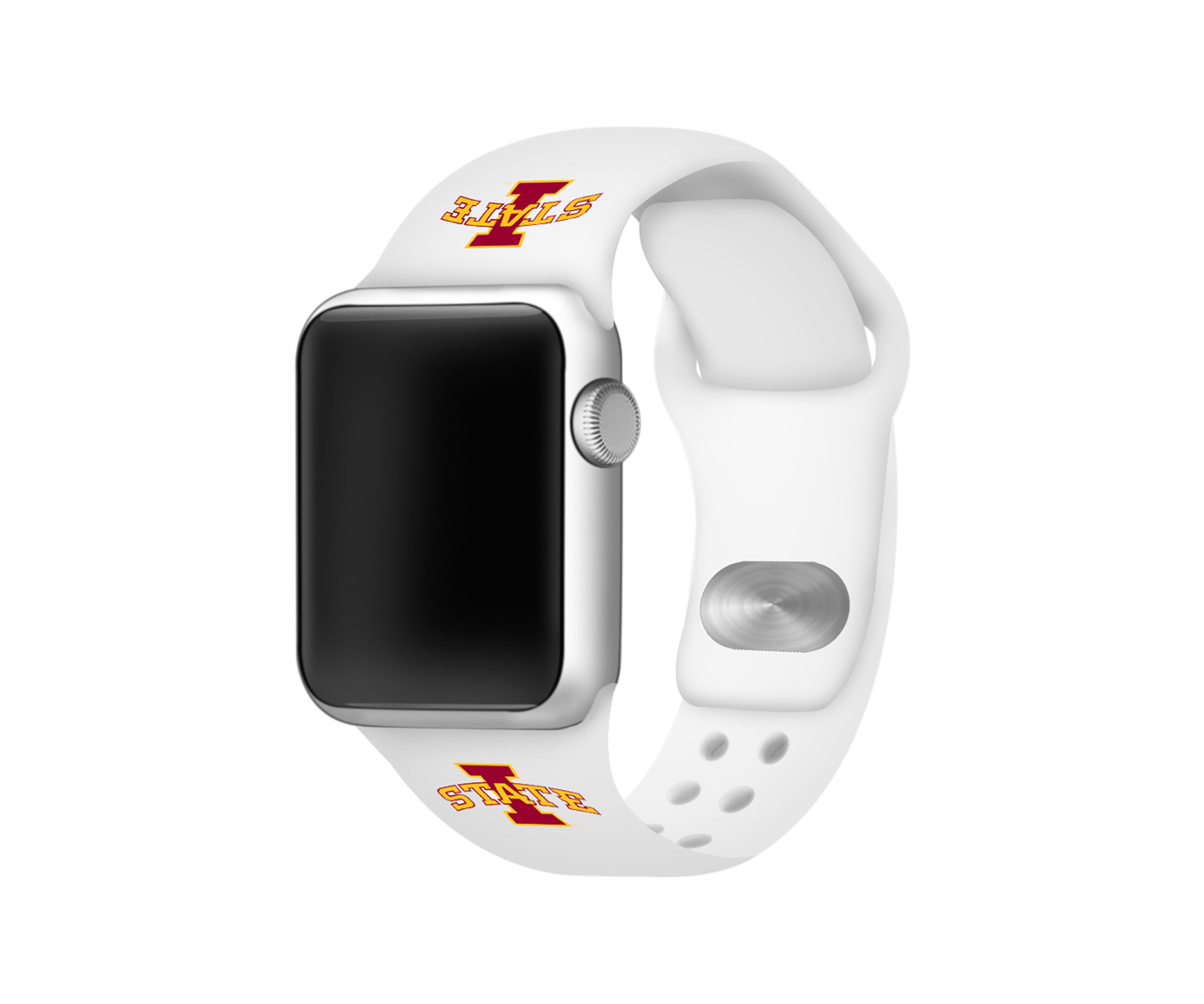 NCAA Iowa State Cyclones Silicone Apple Watch Band