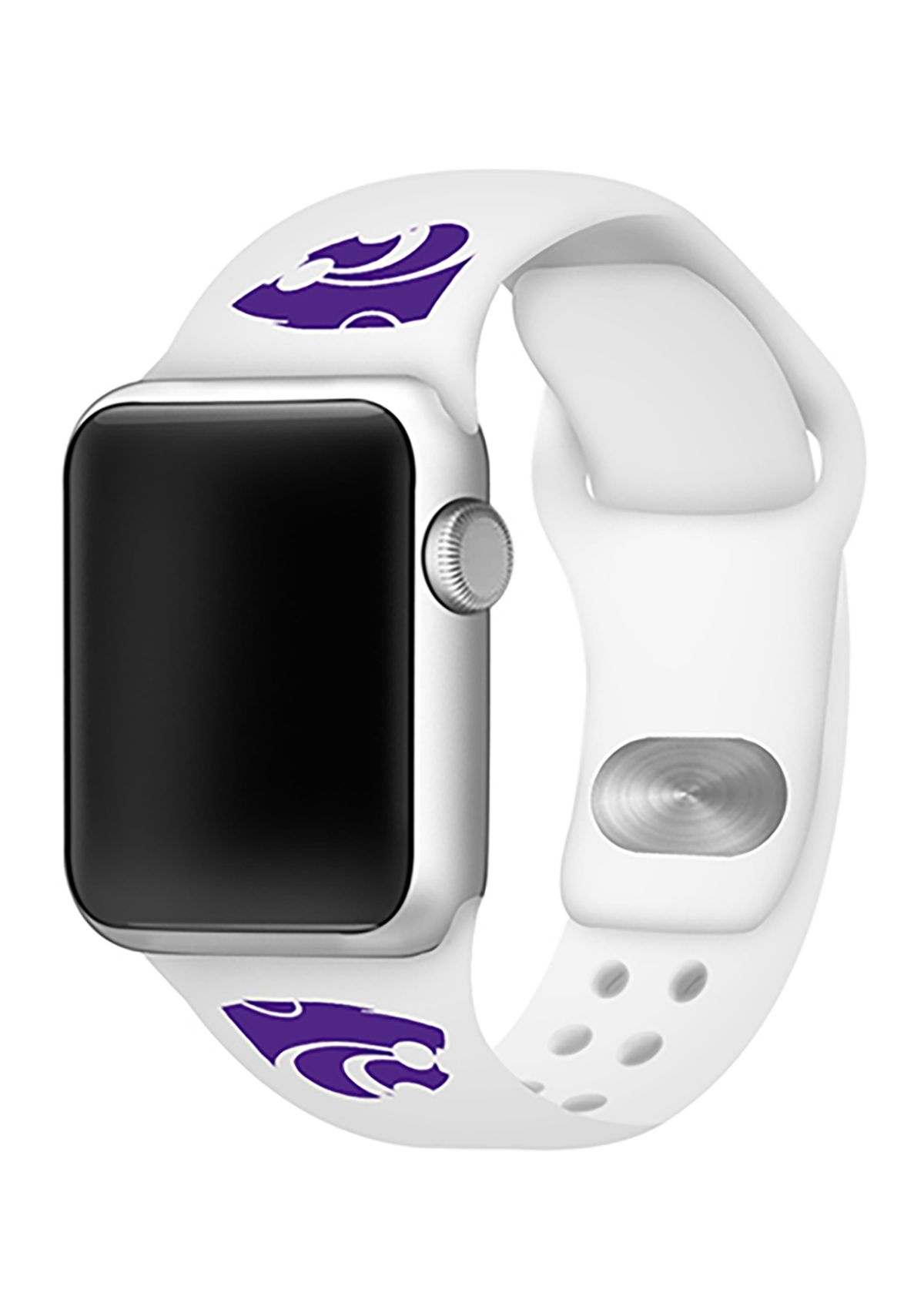 NCAA Kansas State Wildcats Silicone 42 Millimeter Apple Watch Band 