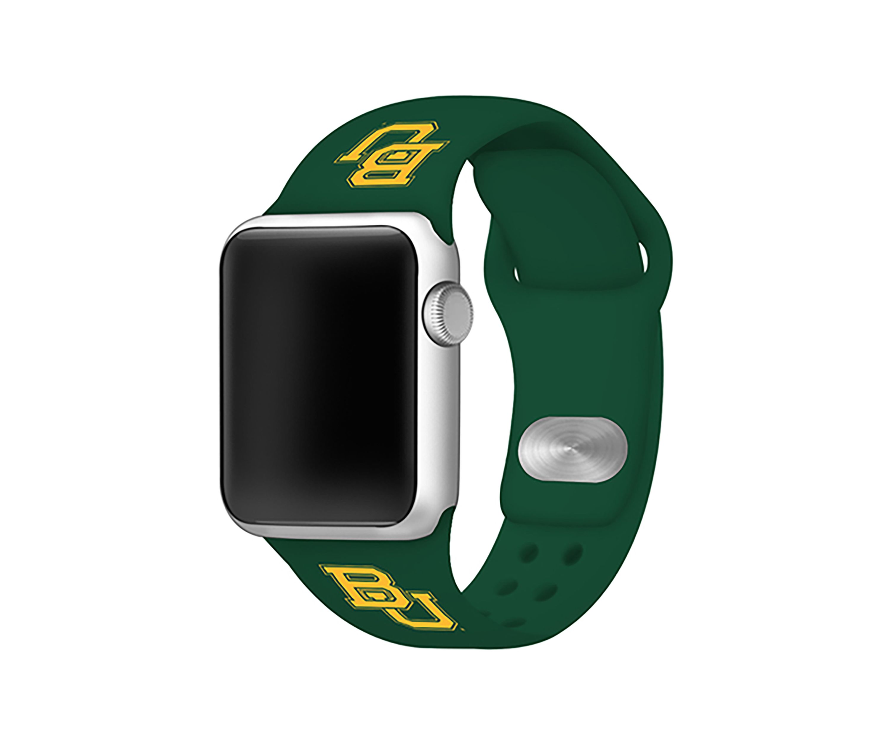 NCAA Baylor Bears Silicone 42 Millimeter Apple Watch Band 