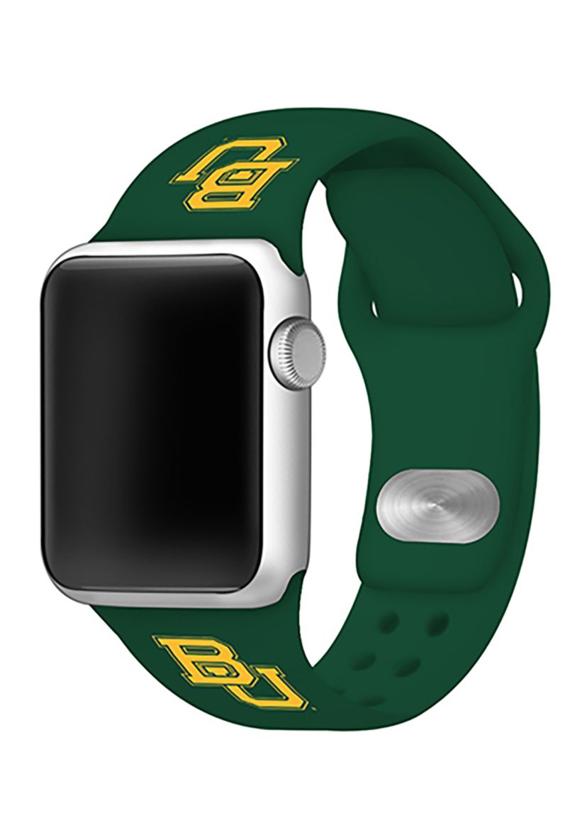 NCAA Baylor Bears Silicone 42 Millimeter Apple Watch Band 