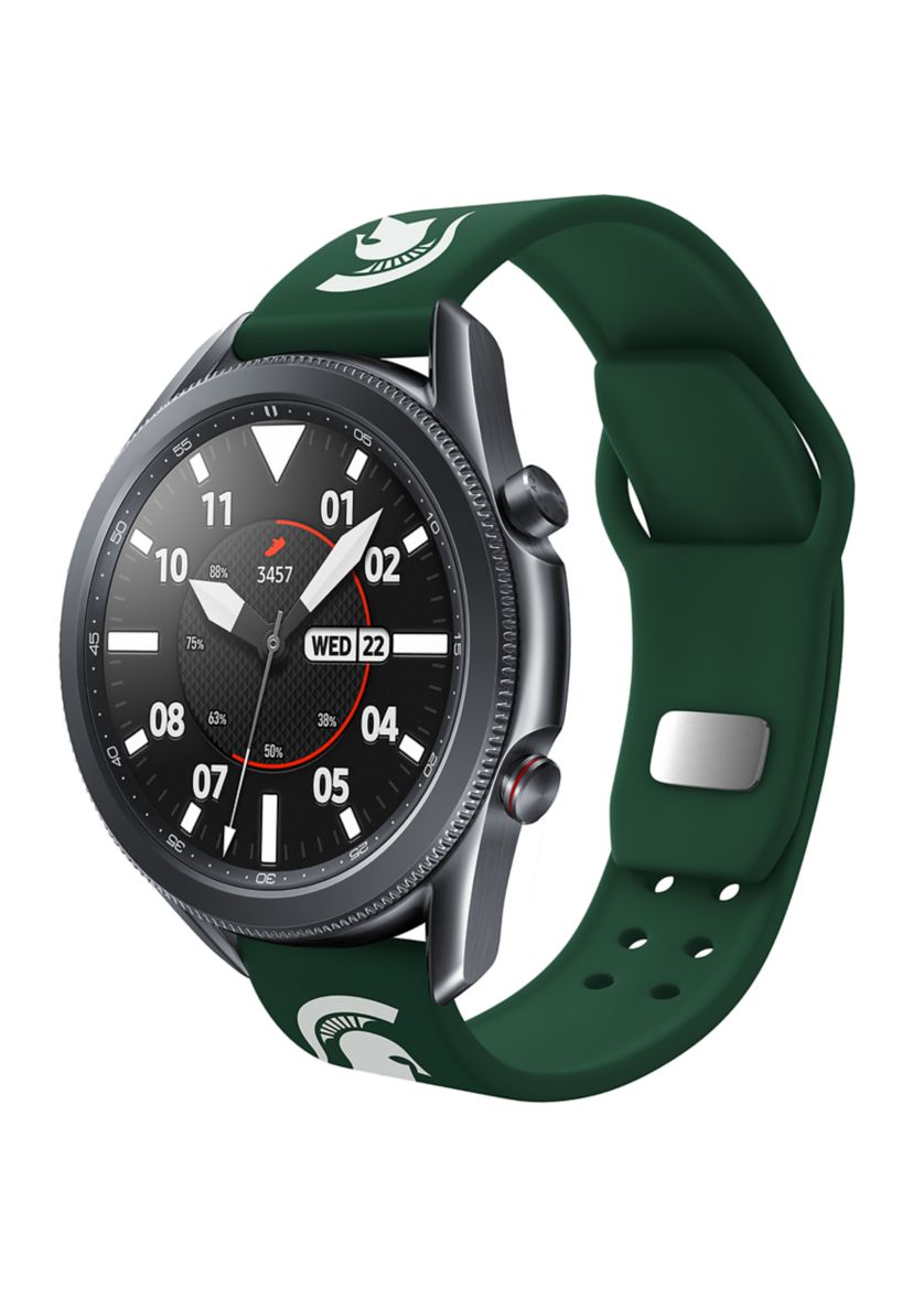 NCAA Michigan State Spartans 20 Millimeter Samsung Smartwatch Band