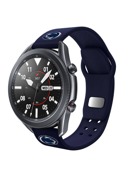 NCAA Penn State Nittany Lions 20 Millimeter Silicone Band Compatible with Samsung Watch