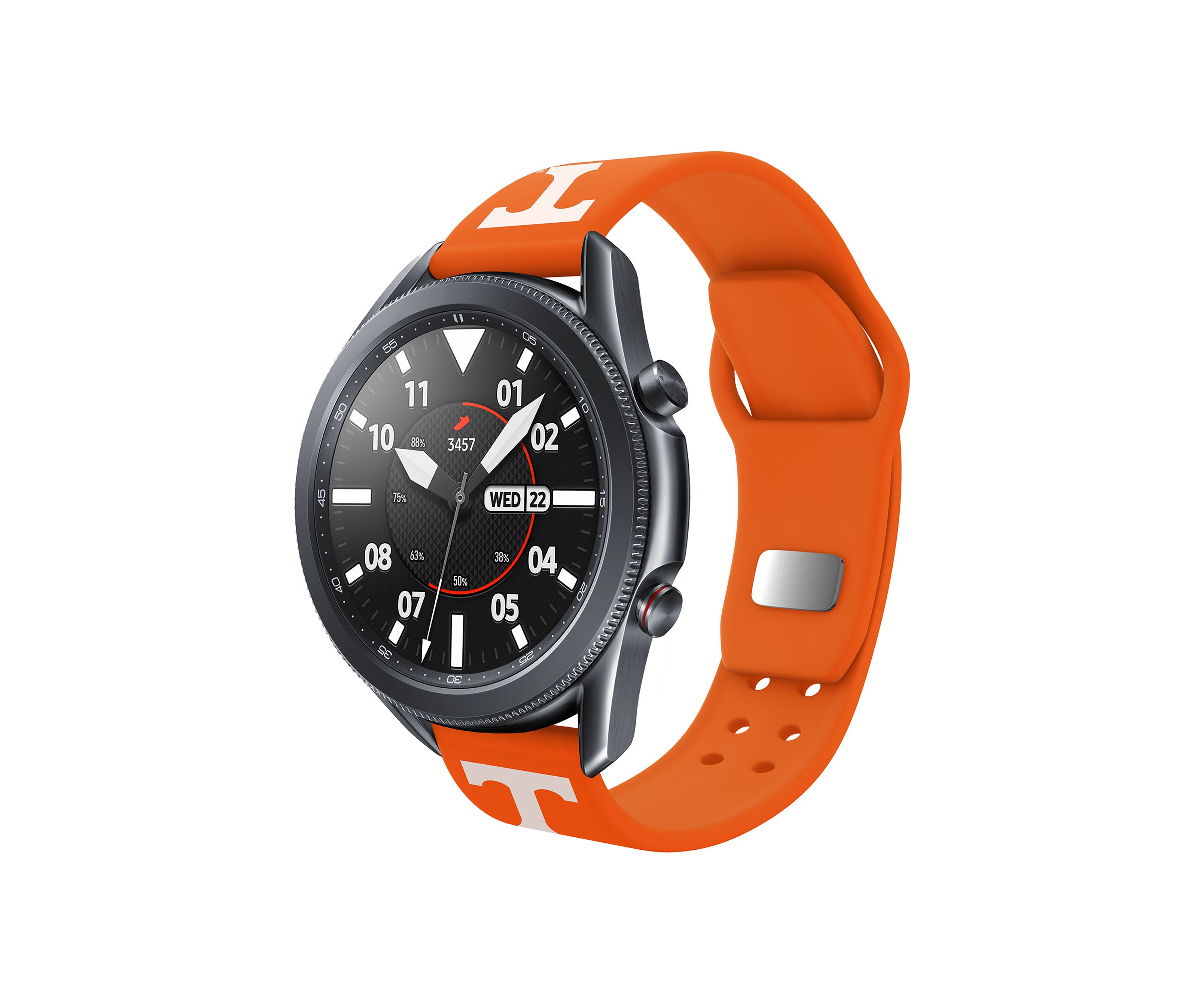 NCAA Tennessee Vols 20 Millimeter Silicone Band Compatible with Samsung Watch