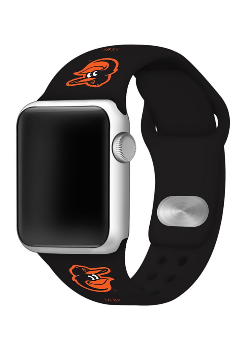 MLB Baltimore Orioles Silicone Apple Watch Band