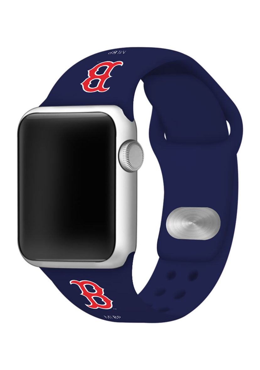 MLB Boston Red Sox Silicone Apple Watch Band