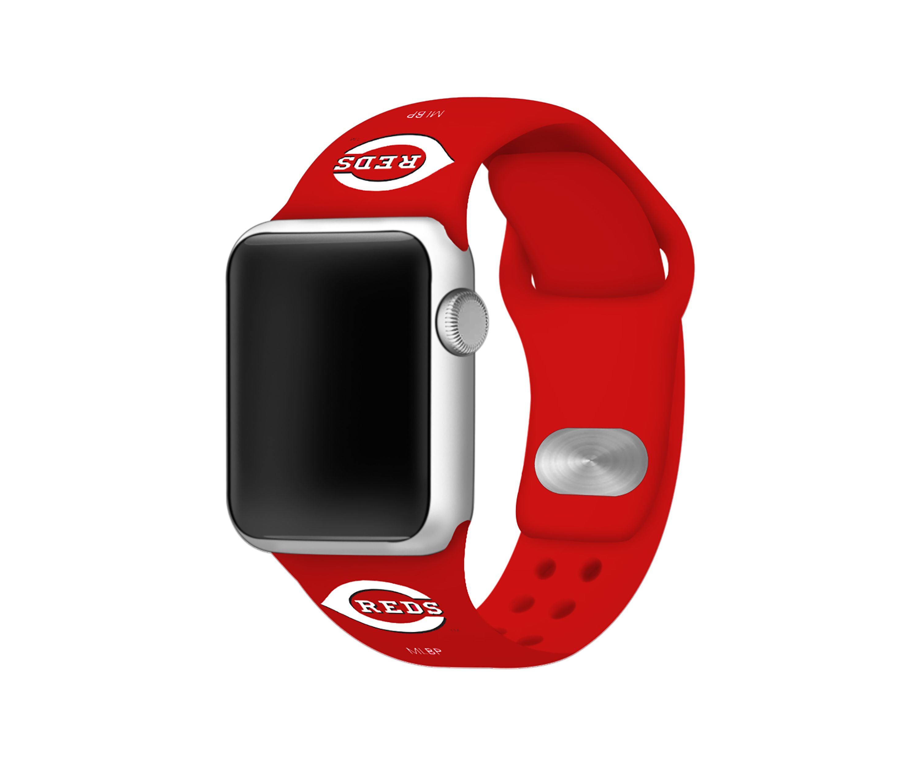 MLB Cincinnati Silicone Apple Watch Band